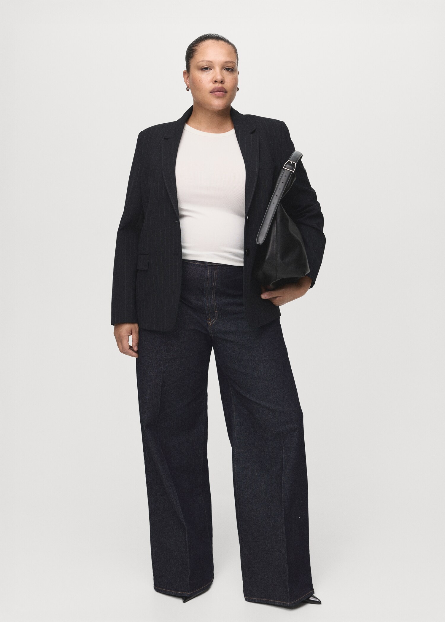 High-rise wideleg jeans - Details of the article 3