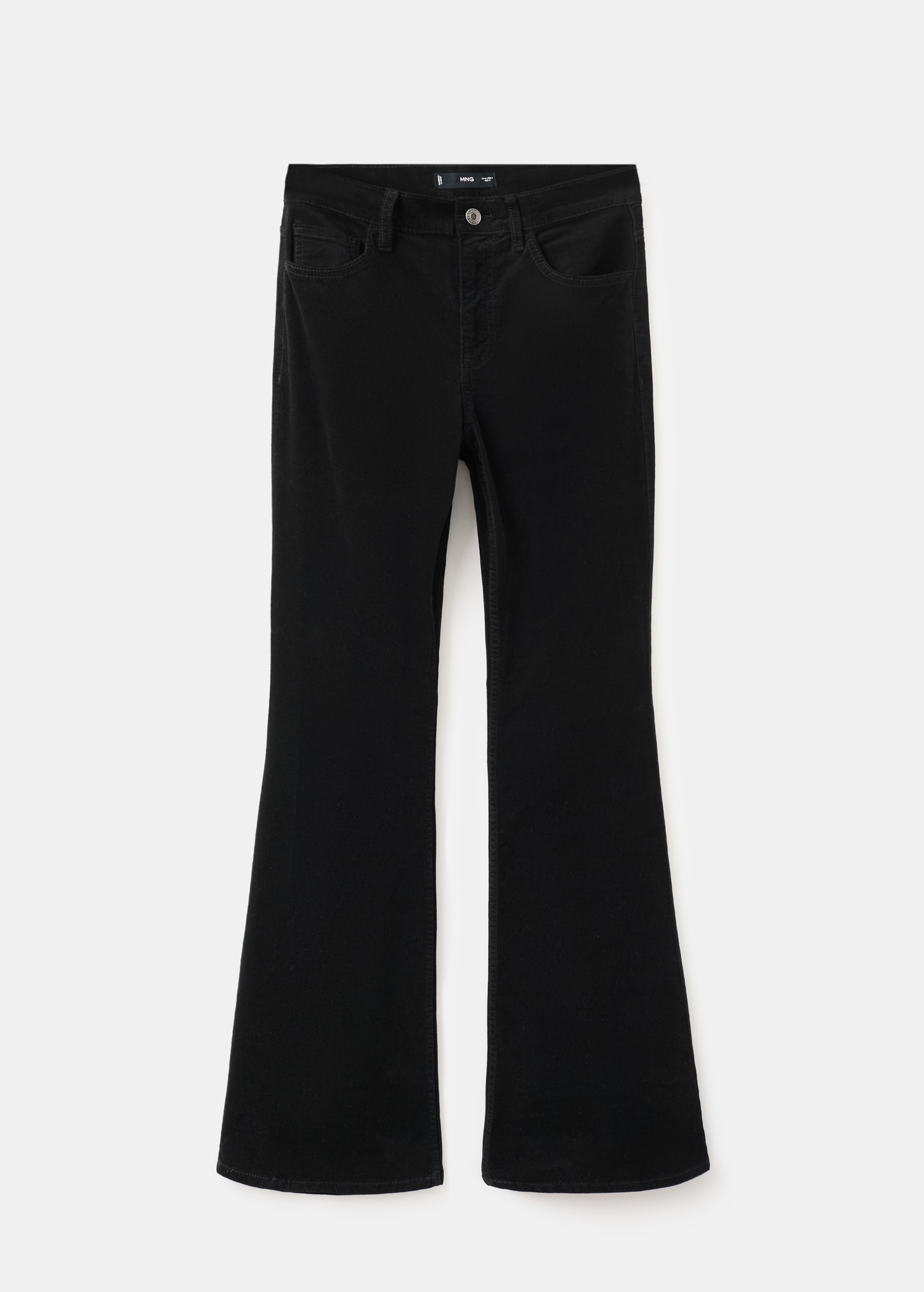 Velvet flared jeans - Article without model