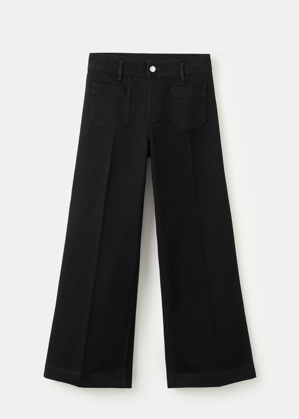 Mango Wide leg jeans with pockets