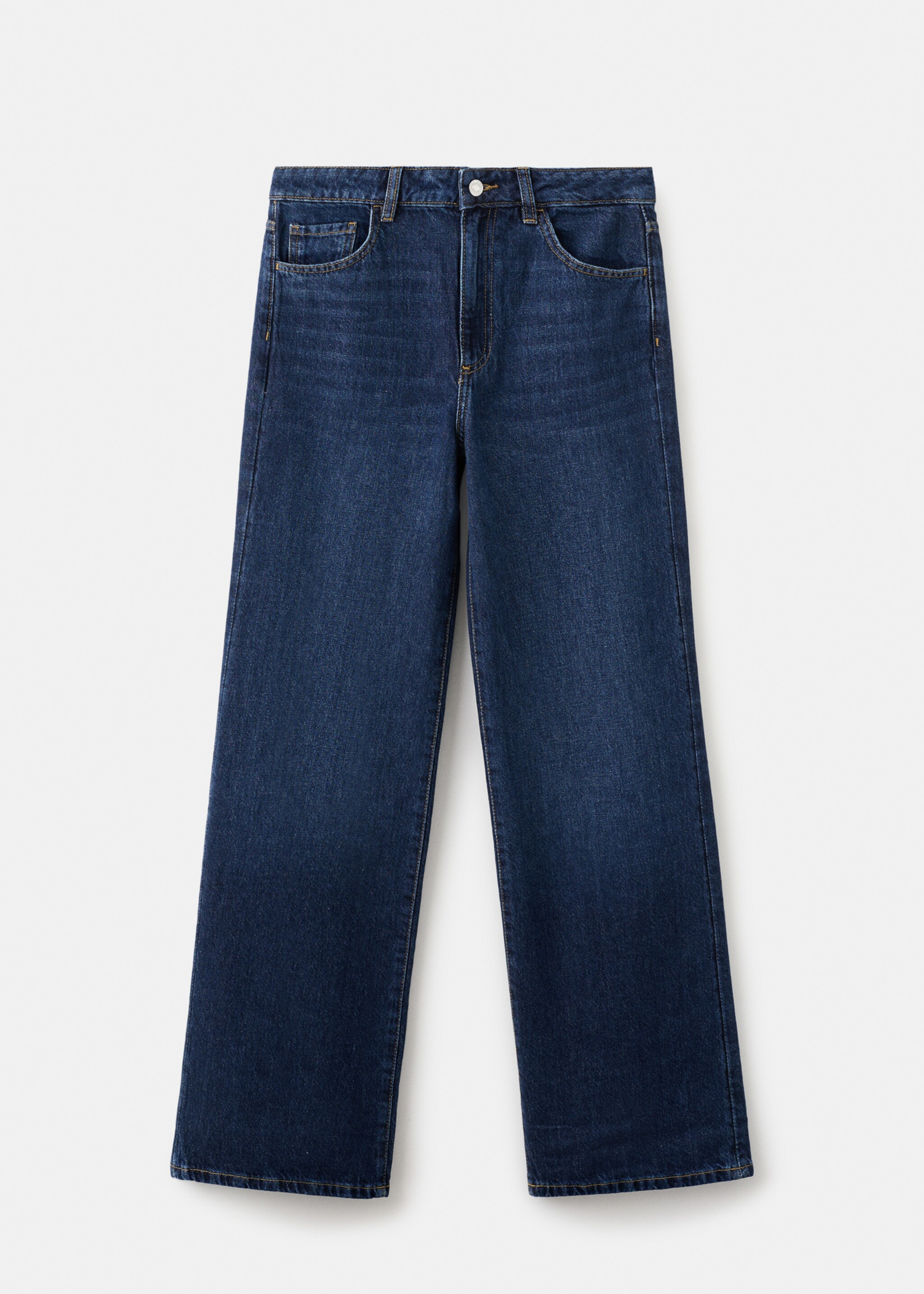 Danila high-waisted wide-leg jeans - Article without model, Dark Blue. Ref: 27021203-00.