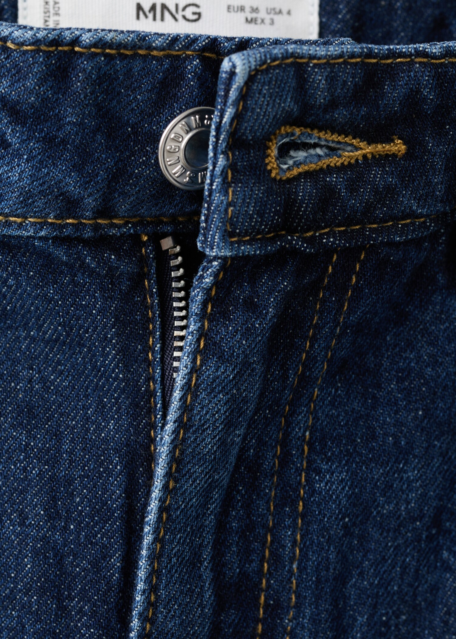 Danila high-waisted wide-leg jeans - Details of the article 8