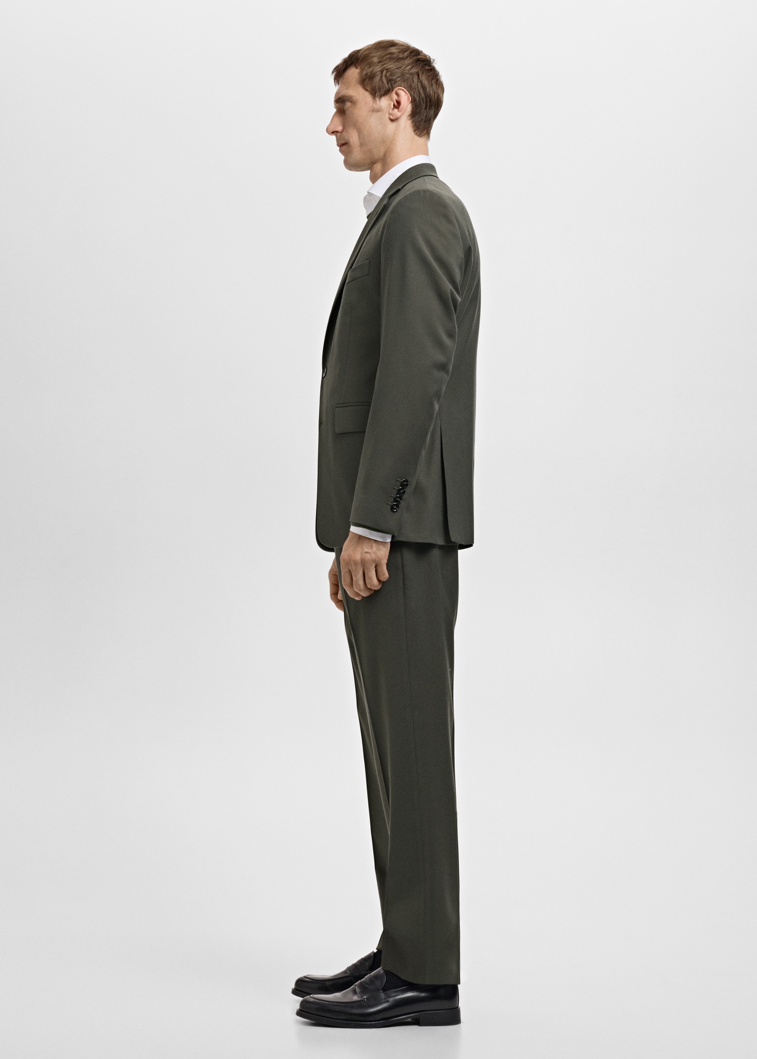Milan slim-fit suit trousers - Details of the article 2