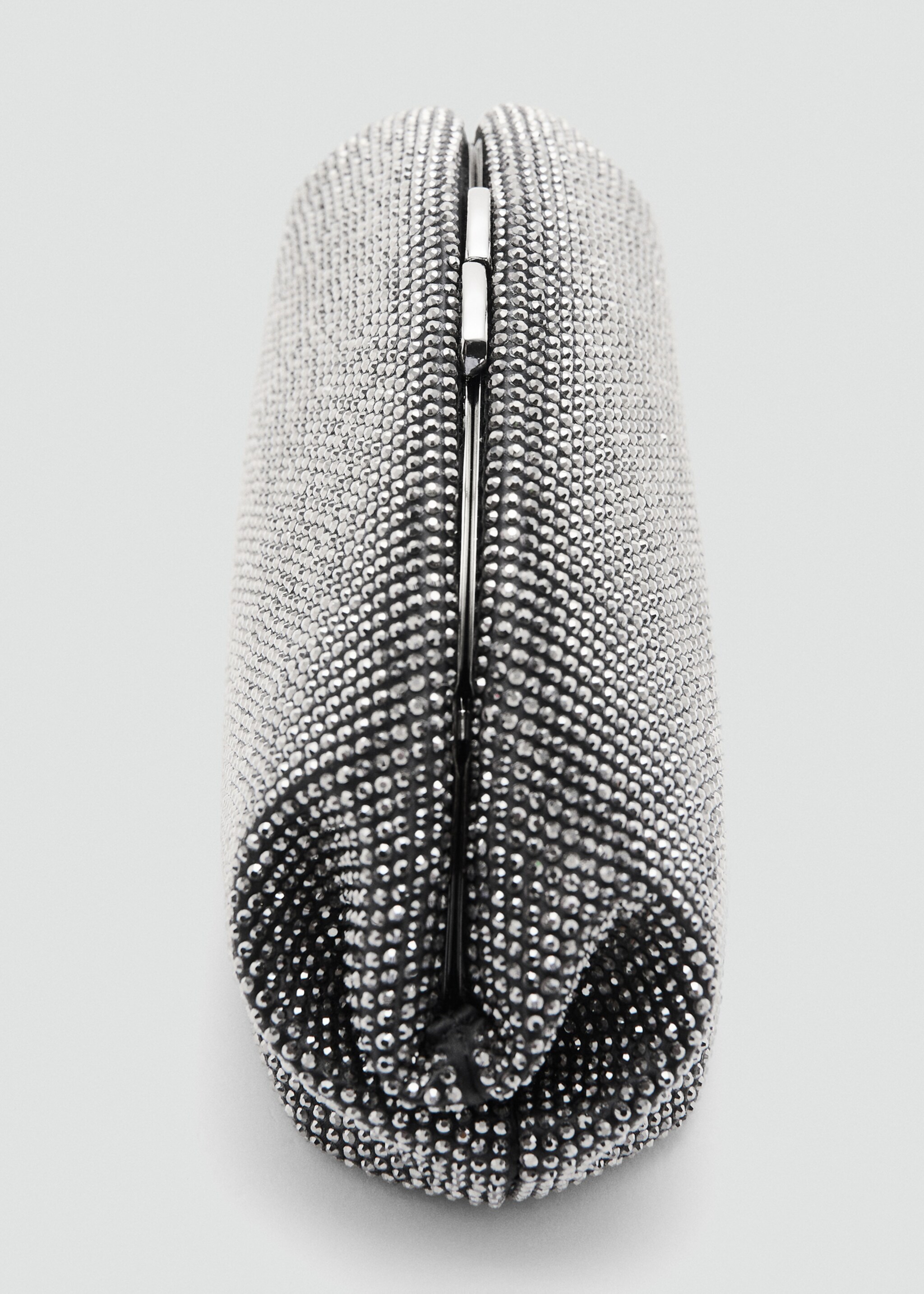 Crystal clutch bag - Details of the article 1, Black. Ref: 27021208-00.