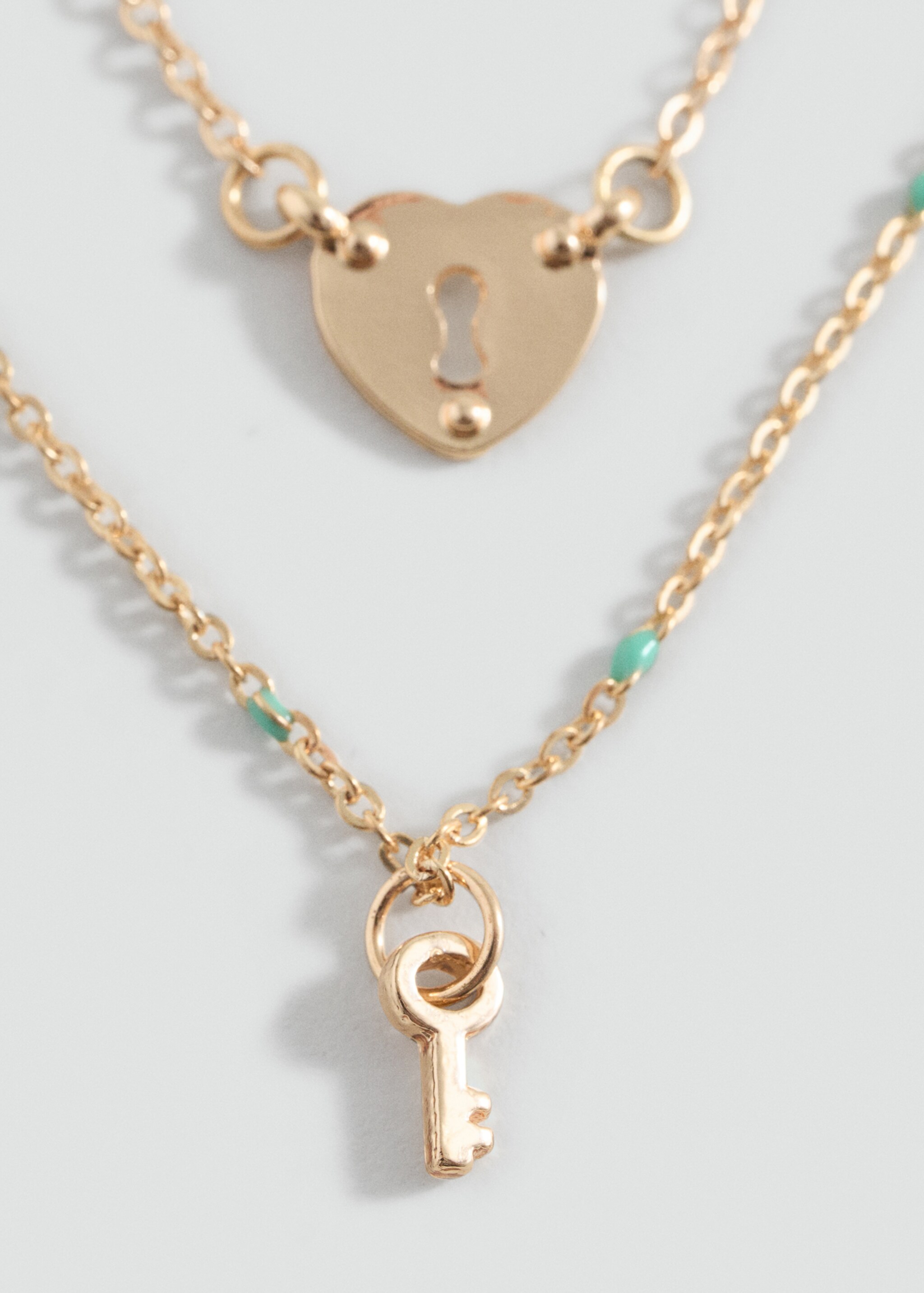 Combined necklace pack - Medium plane, Gold. Ref: 27021212-00.