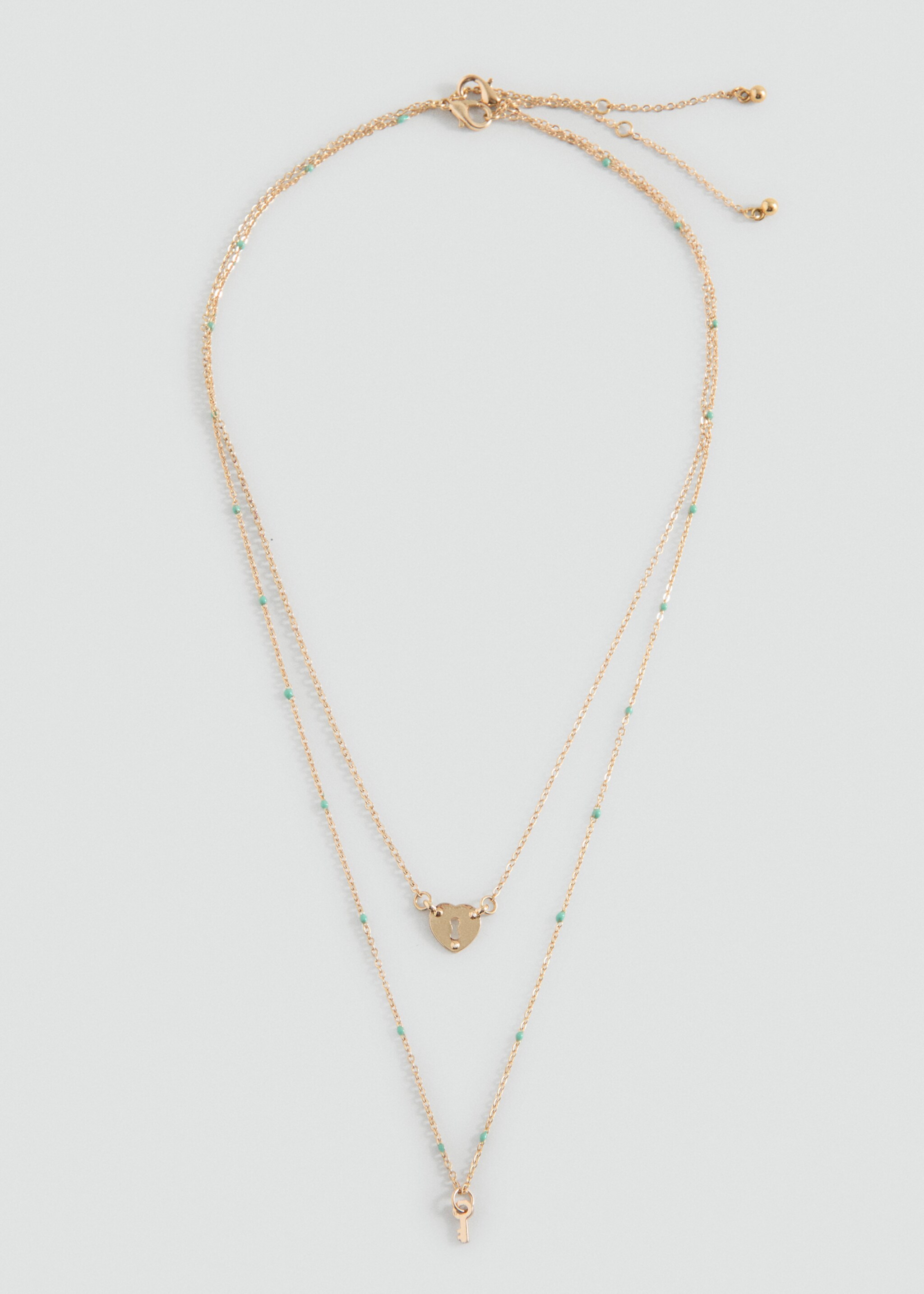 Combined necklace pack - Article without model, Gold. Ref: 27021212-00.