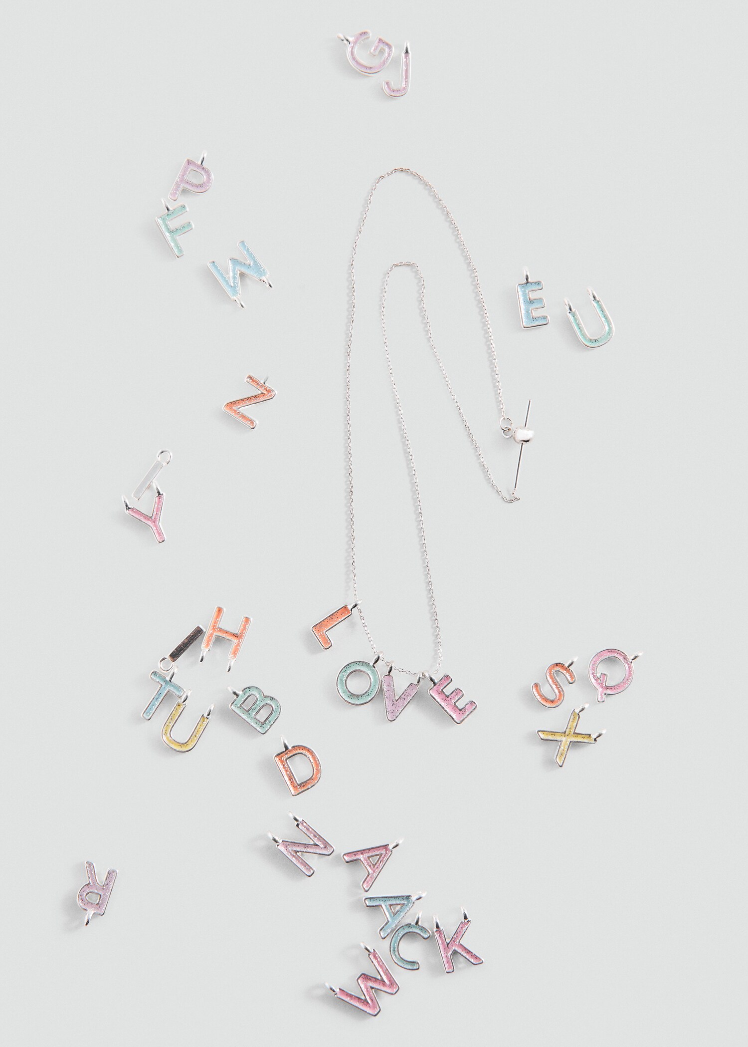 Bead multiple necklace - Details of the article 1