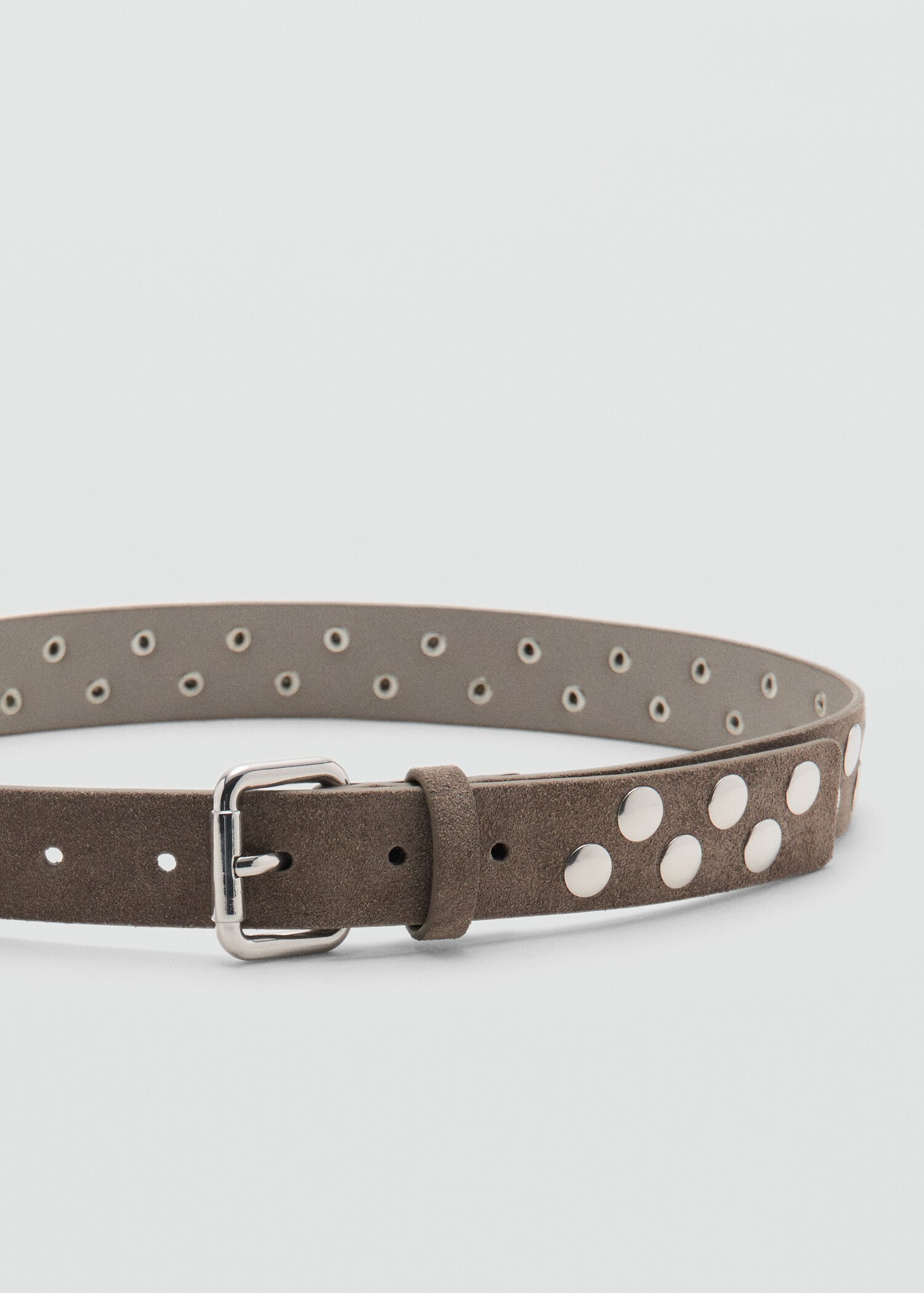 Suede belt with studs - Details of the article 1