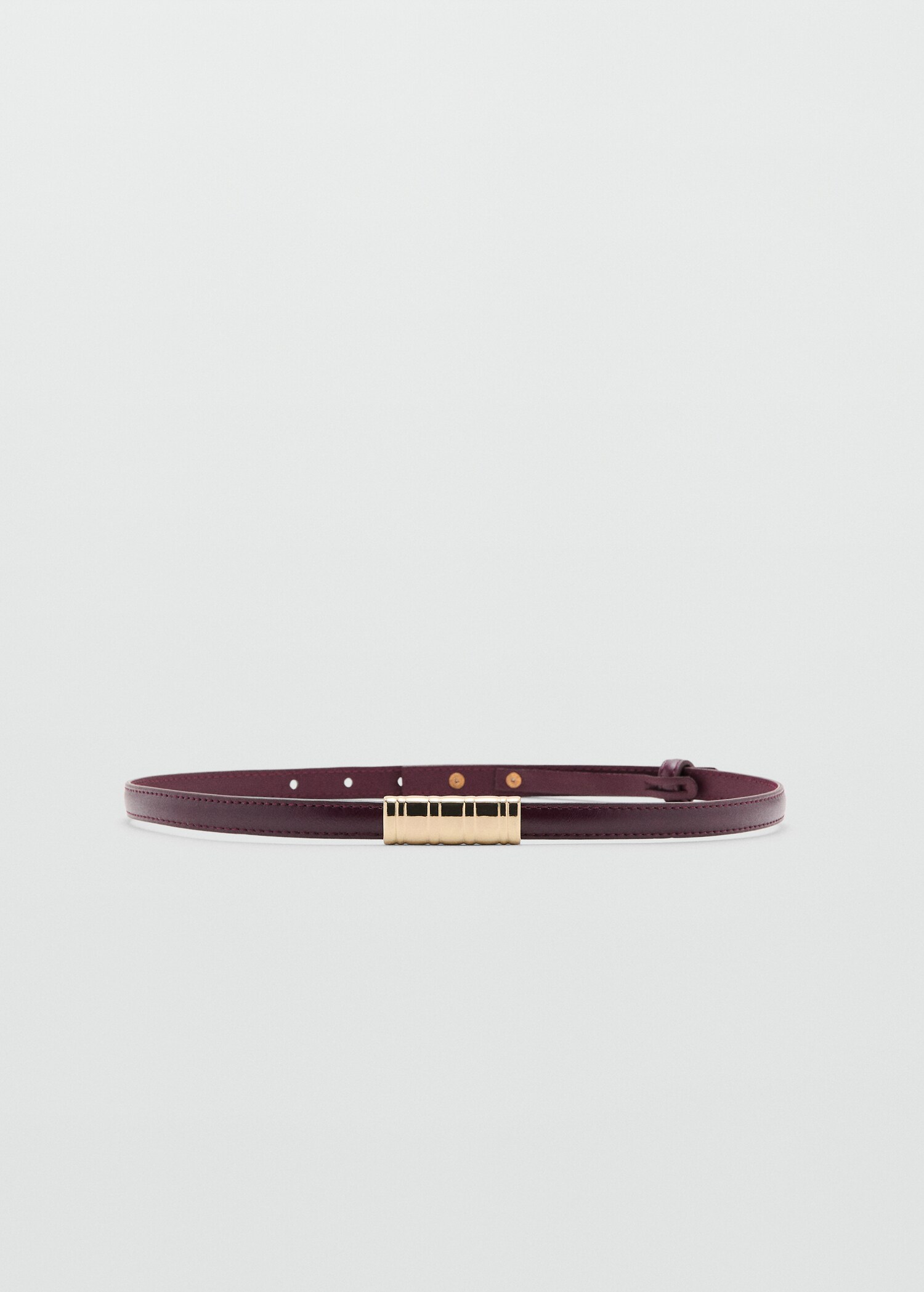 Ceinture fine détail métallique - Article sans modèle