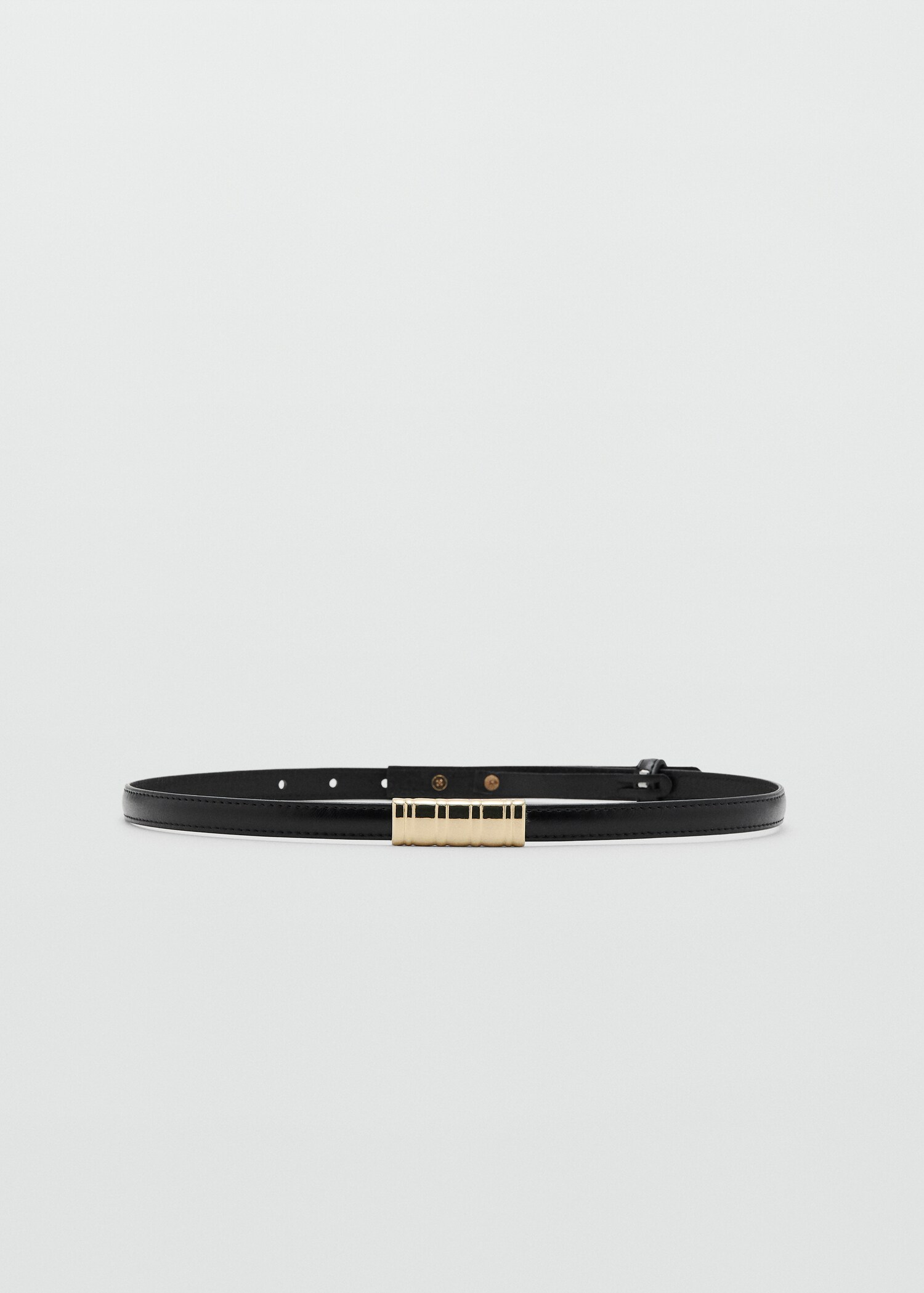 Ceinture fine détail métallique - Article sans modèle