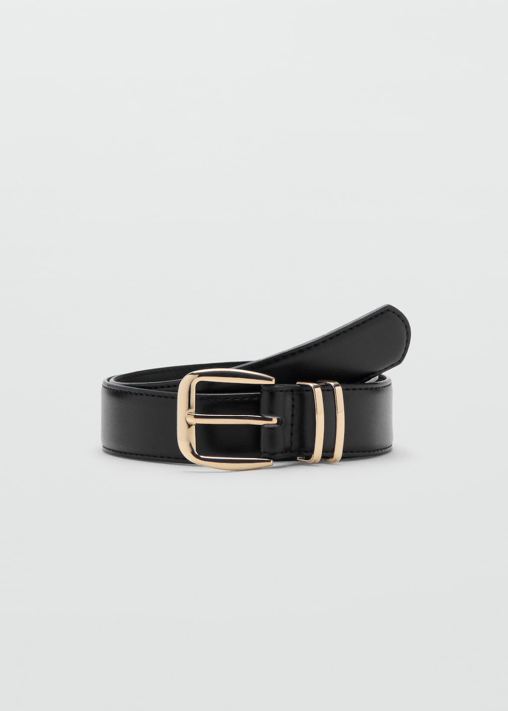 Square buckle belt