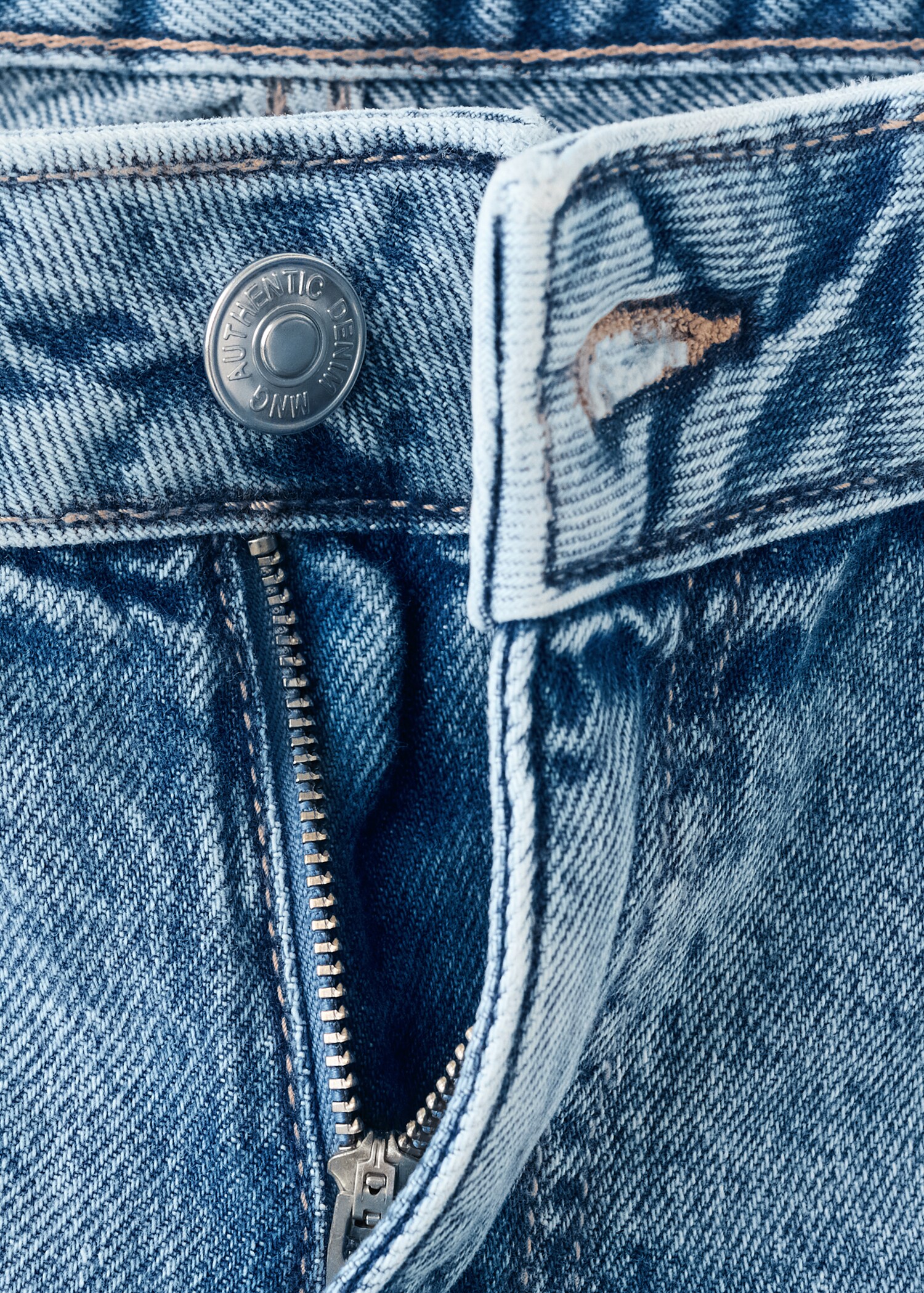 جينز منخفض الخصر مهترئ - تفاصيل المنتج 8