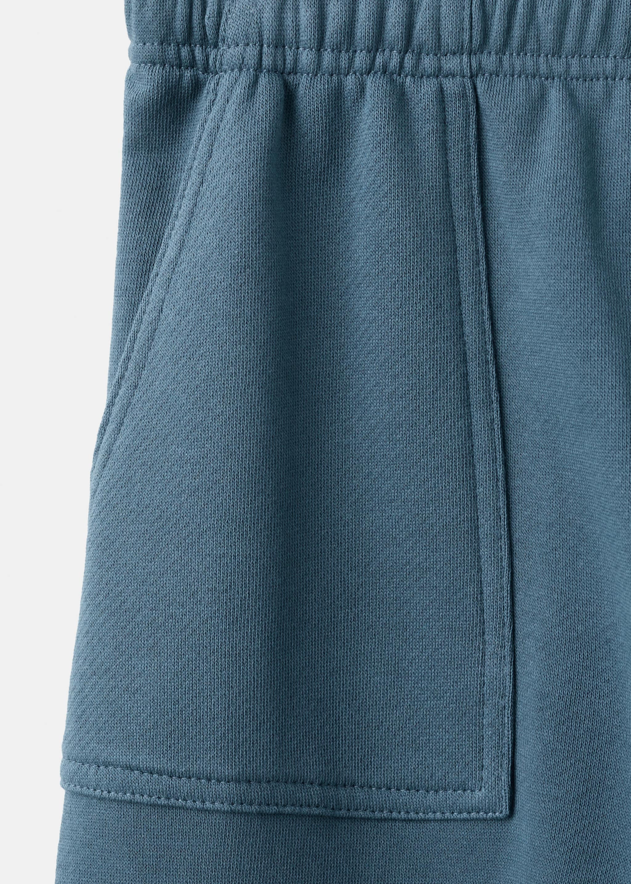 Bavlněné kalhoty jogger - Detail zboží 8, Modrá noc. Ref: 27021231-00.