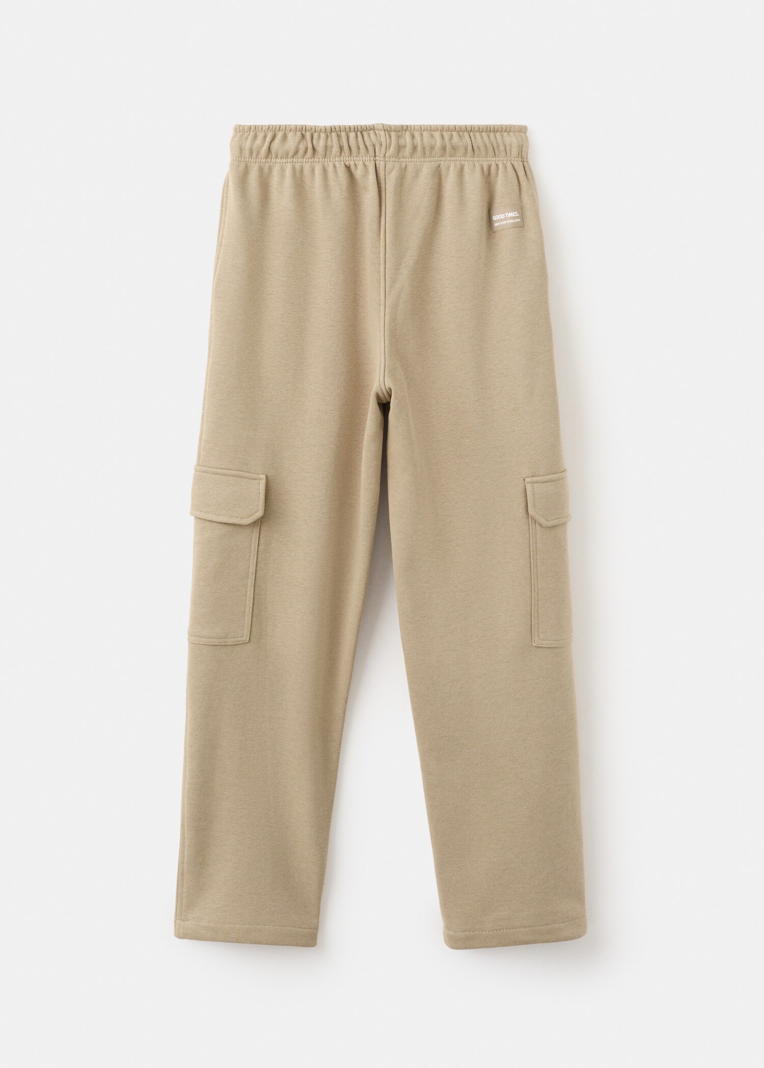 Cargo joggers with drawstring - Reverse of the article
