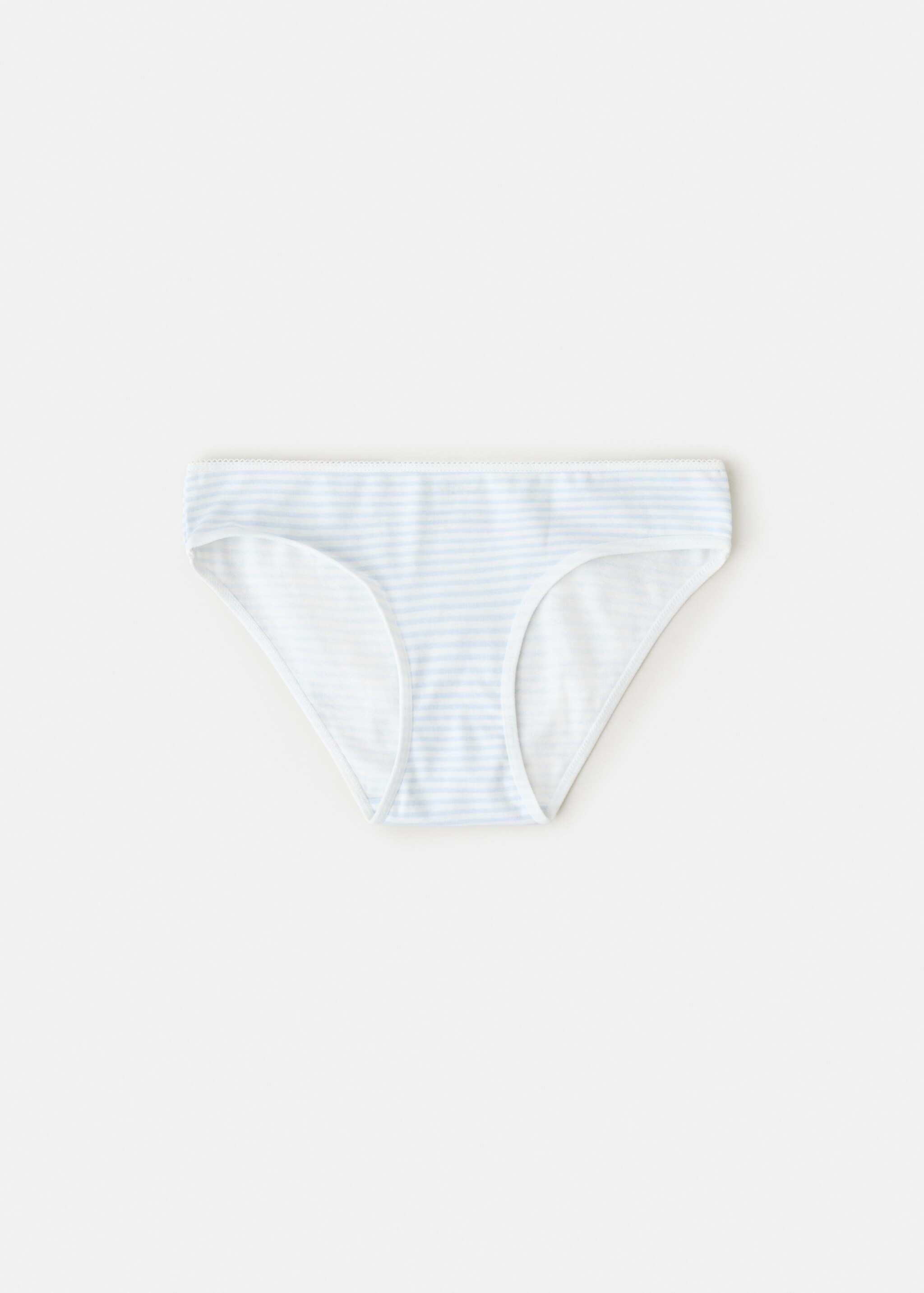 3 pack cotton panties - Details of the article 8, Sky Blue. Ref: 27021234-00.