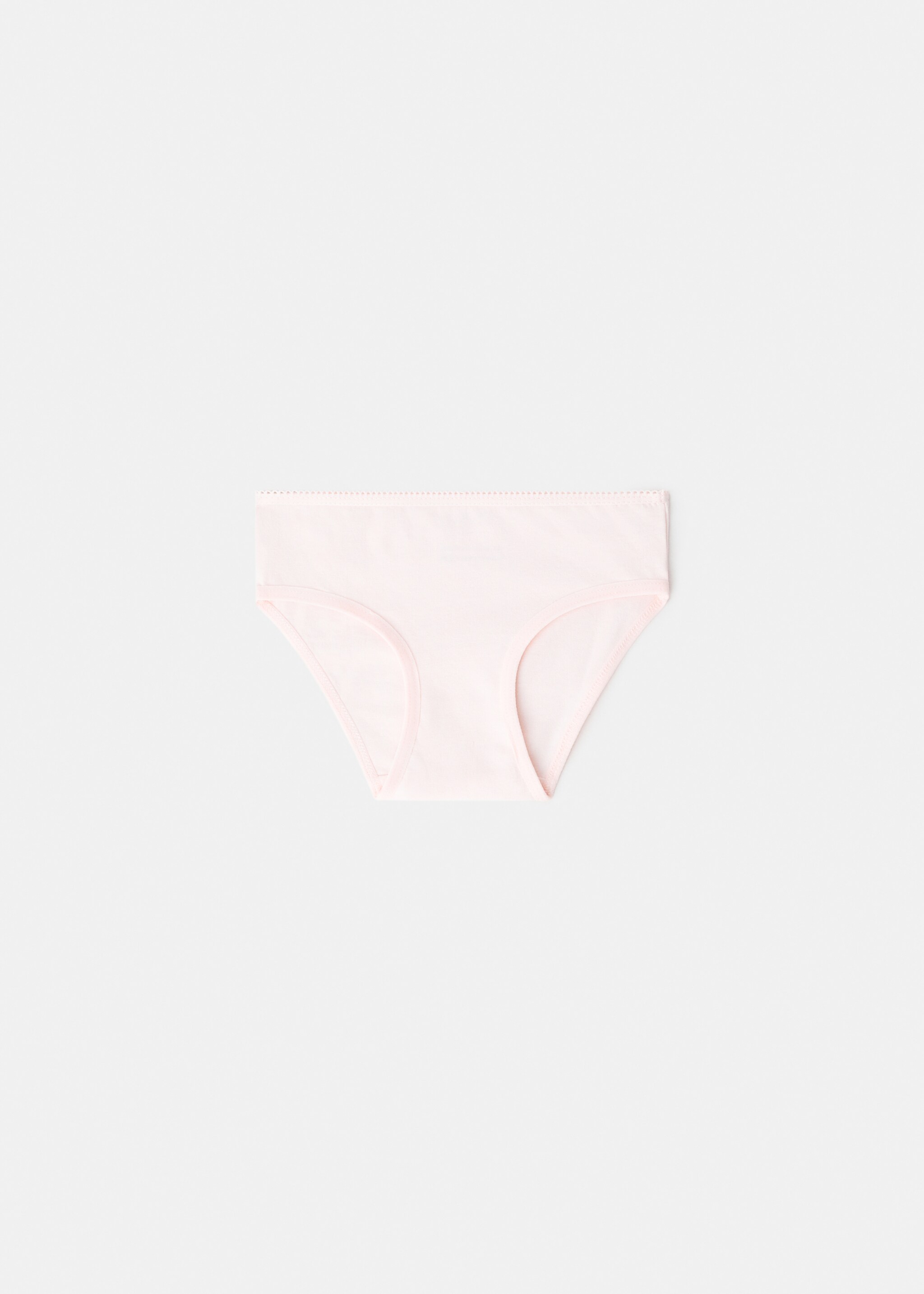 3 pack cotton panties - Reverse of the article, Pastel Pink. Ref: 27021237-00.