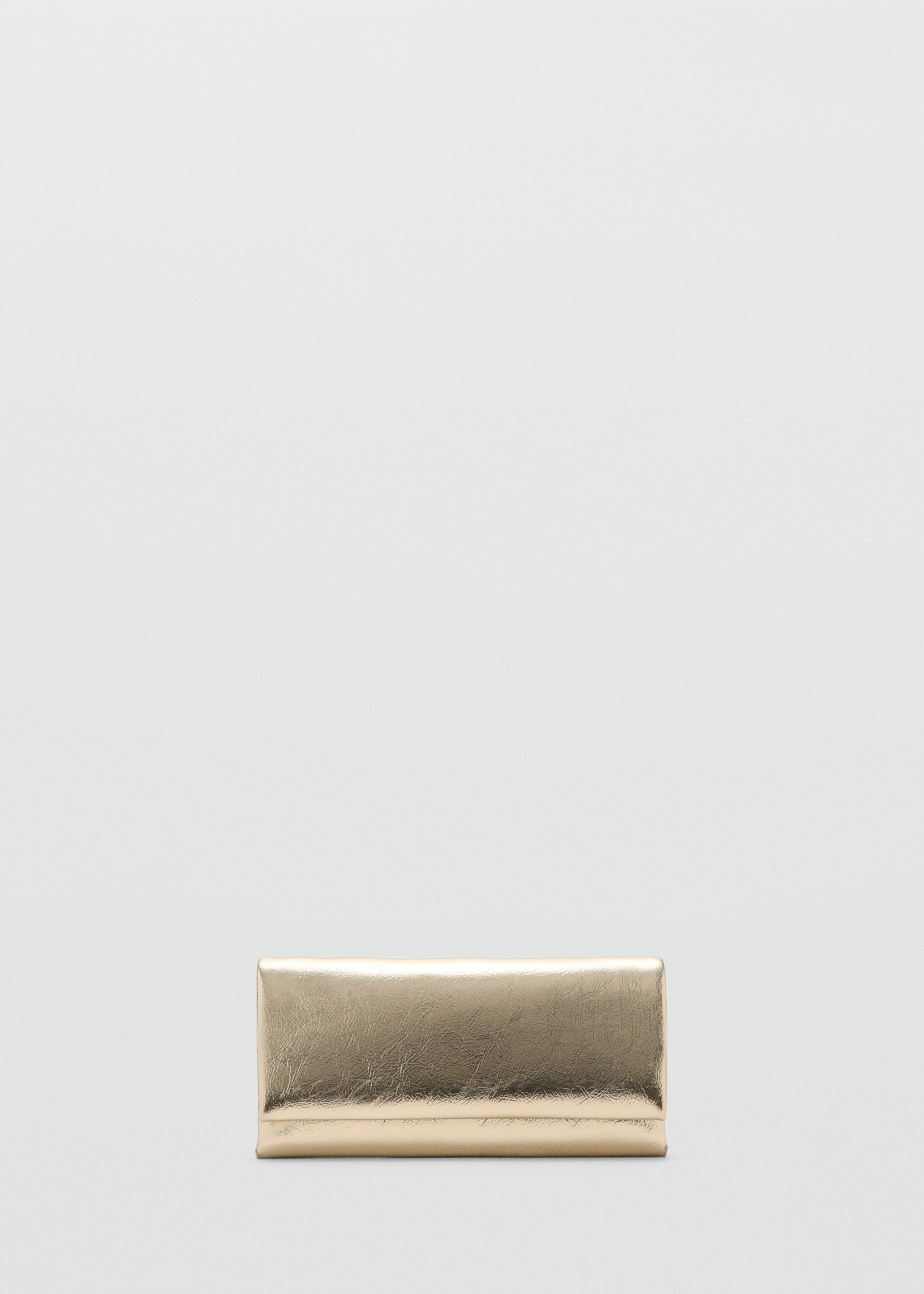 Crossbody bag with flap - Article without model, Gold. Ref: 27021238-00.