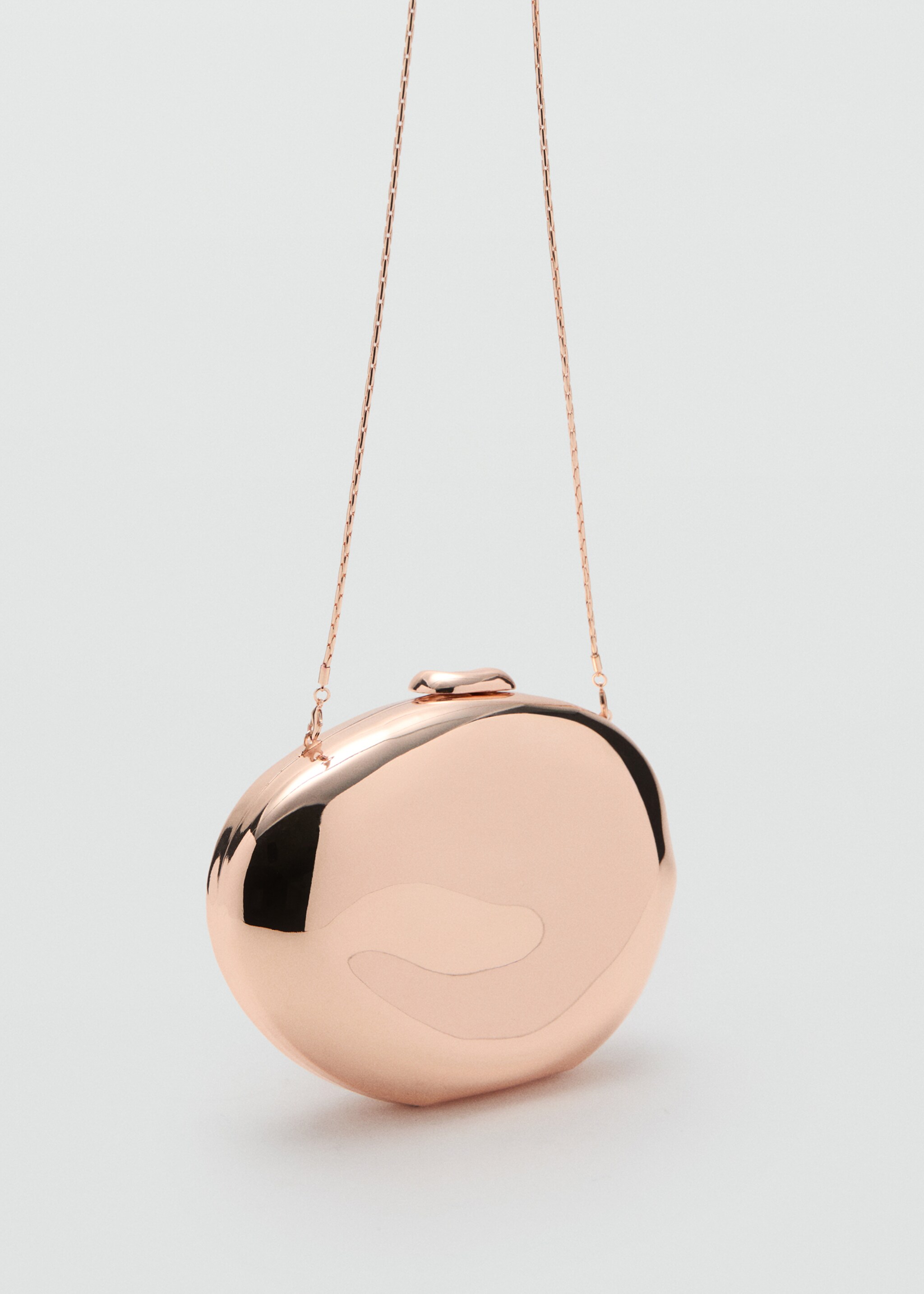 Oval clutch bag - Medium plane, Gold. Ref: 27021239-00.