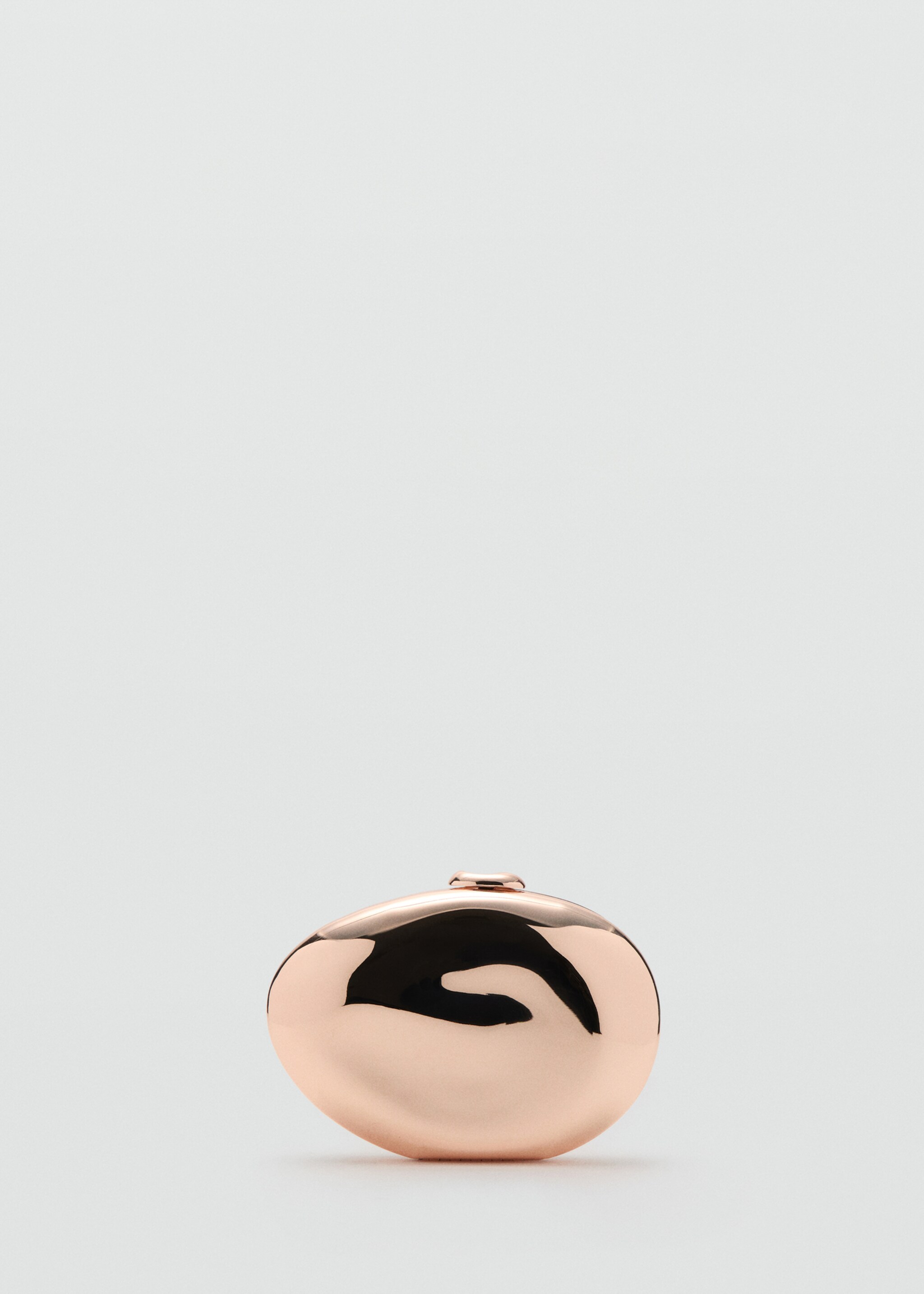 Oval clutch bag - Article without model, Gold. Ref: 27021239-00.