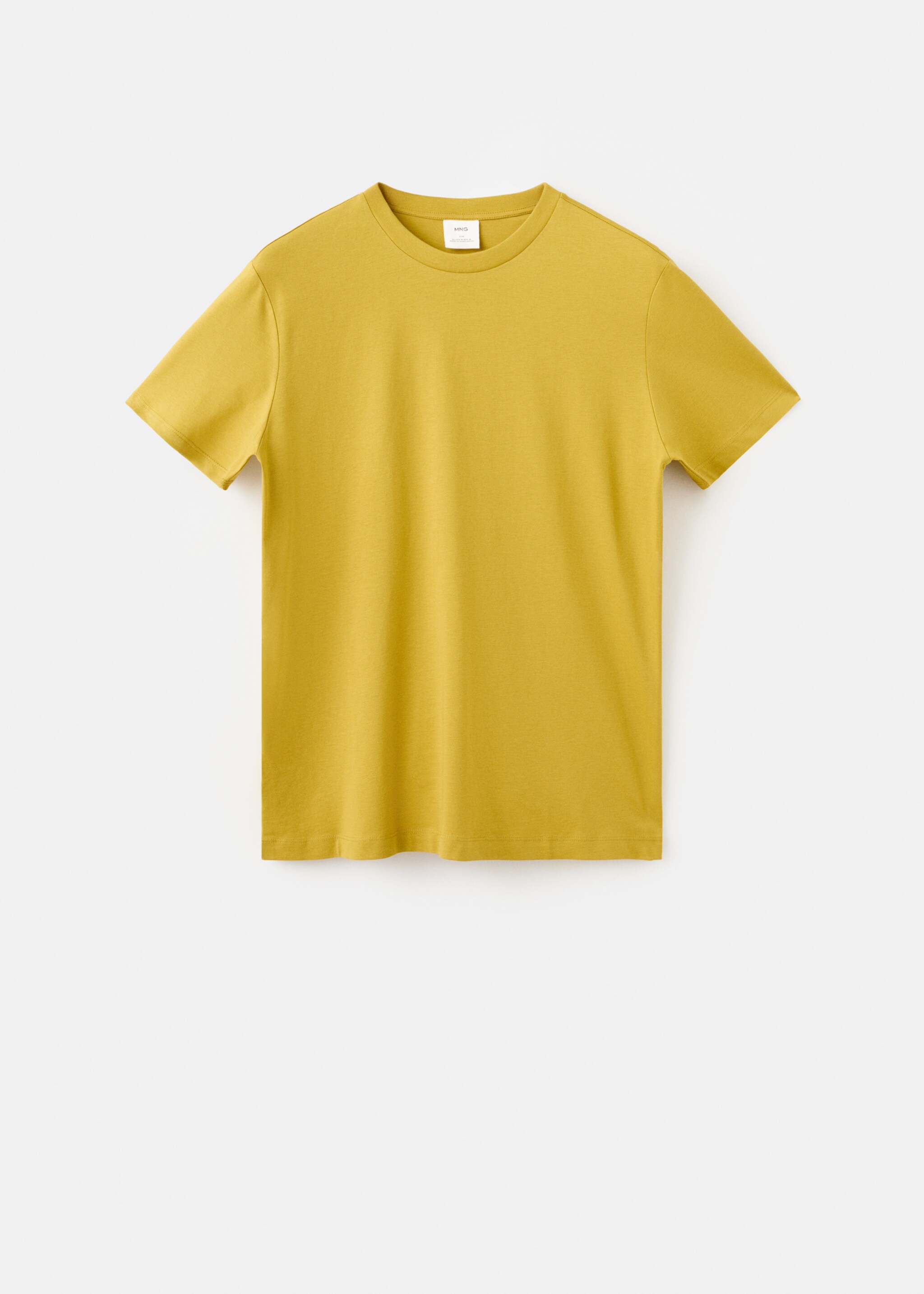 T-shirt cherloh-h - Article without model, Mustard. Ref: 27021243-00.