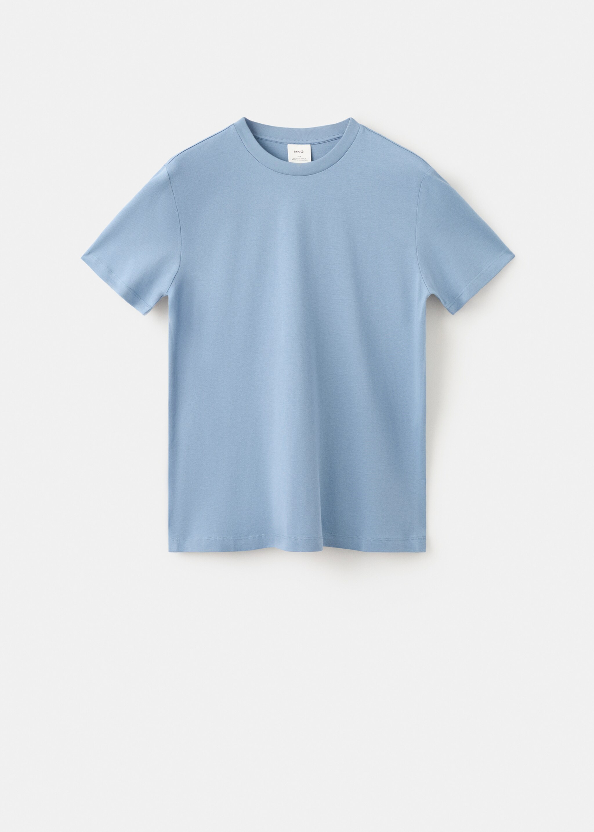 T-shirt cherloh-h - Article without model, Sky Blue. Ref: 27021243-00.