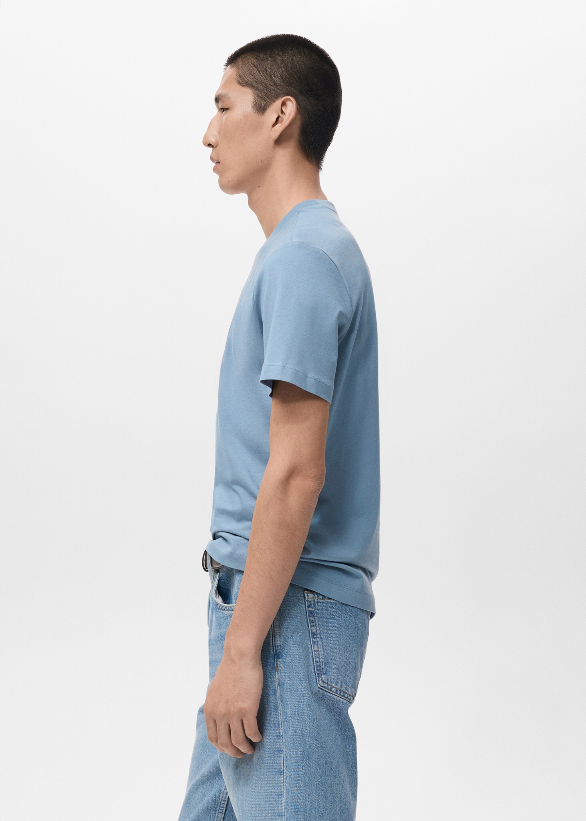 T-shirt cherloh-h - Details of the article 2, Sky Blue. Ref: 27021243-00.