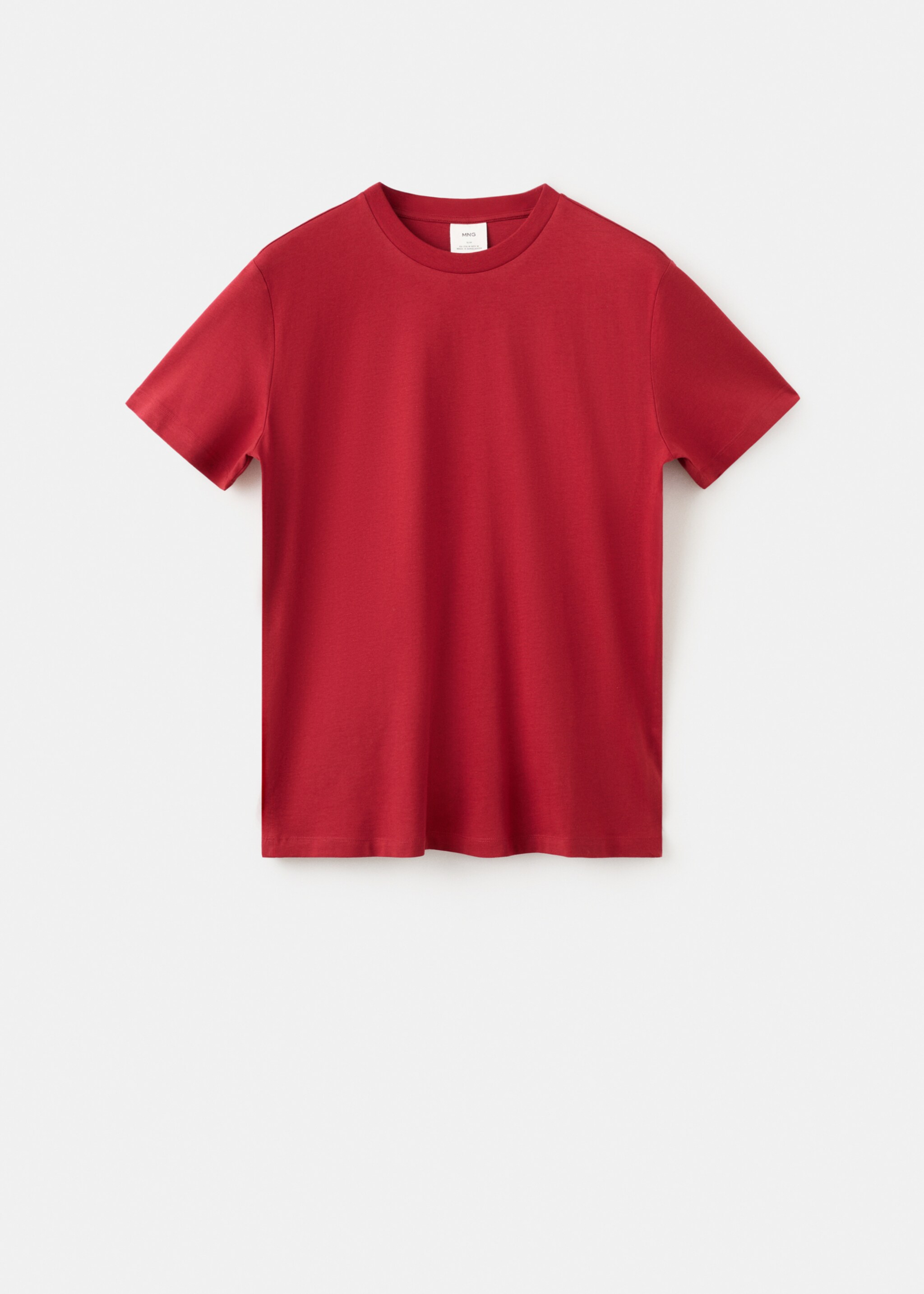 T-shirt cherloh-h - Article without model, Red. Ref: 27021243-00.