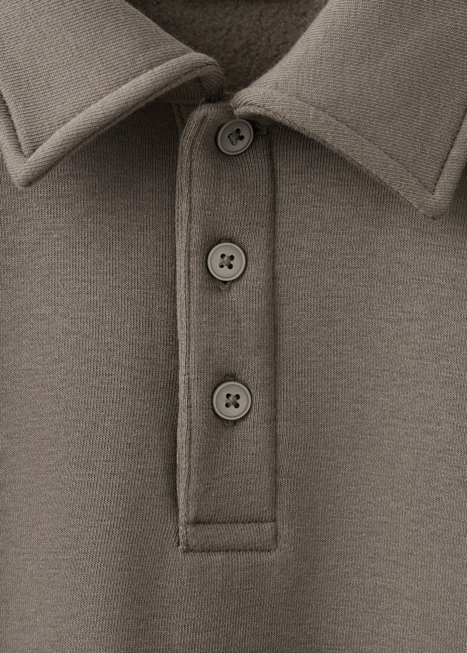Regular-fit polo sweatshirt - Details of the article 8