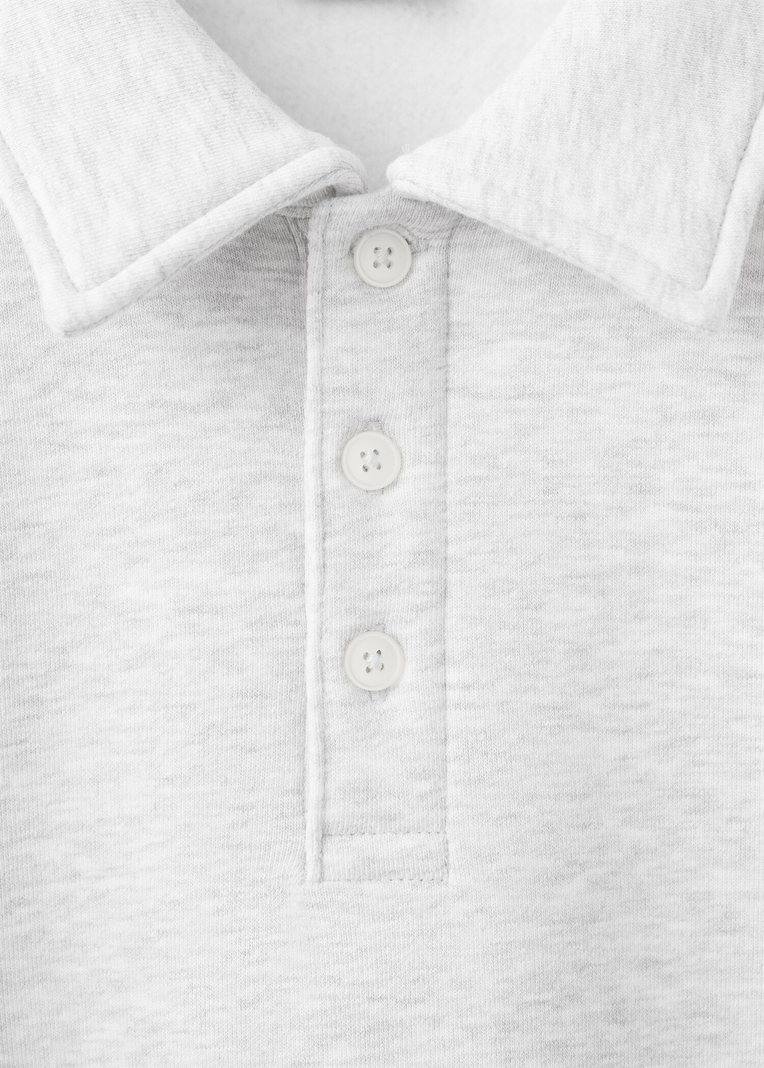 Regular-fit polo sweatshirt - Details of the article 8