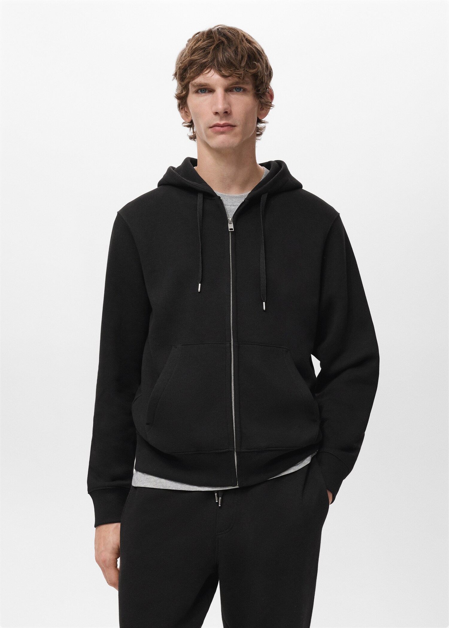 Zipped hoodie - Medium plane