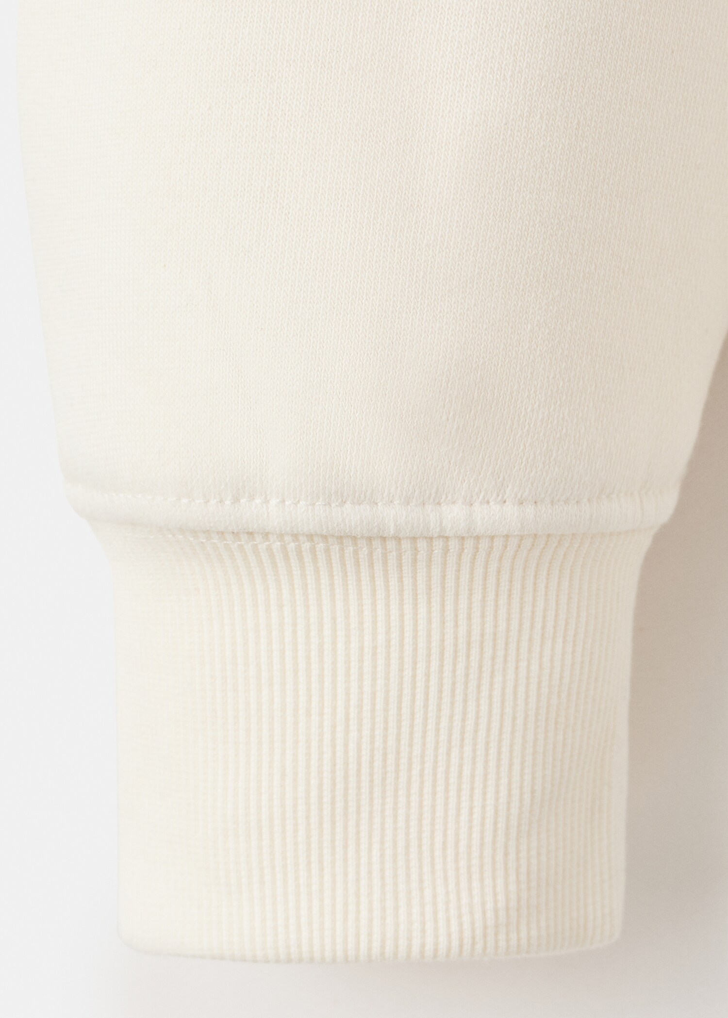 Regular-fit cotton sweatshirt with zip - Details of the article 0