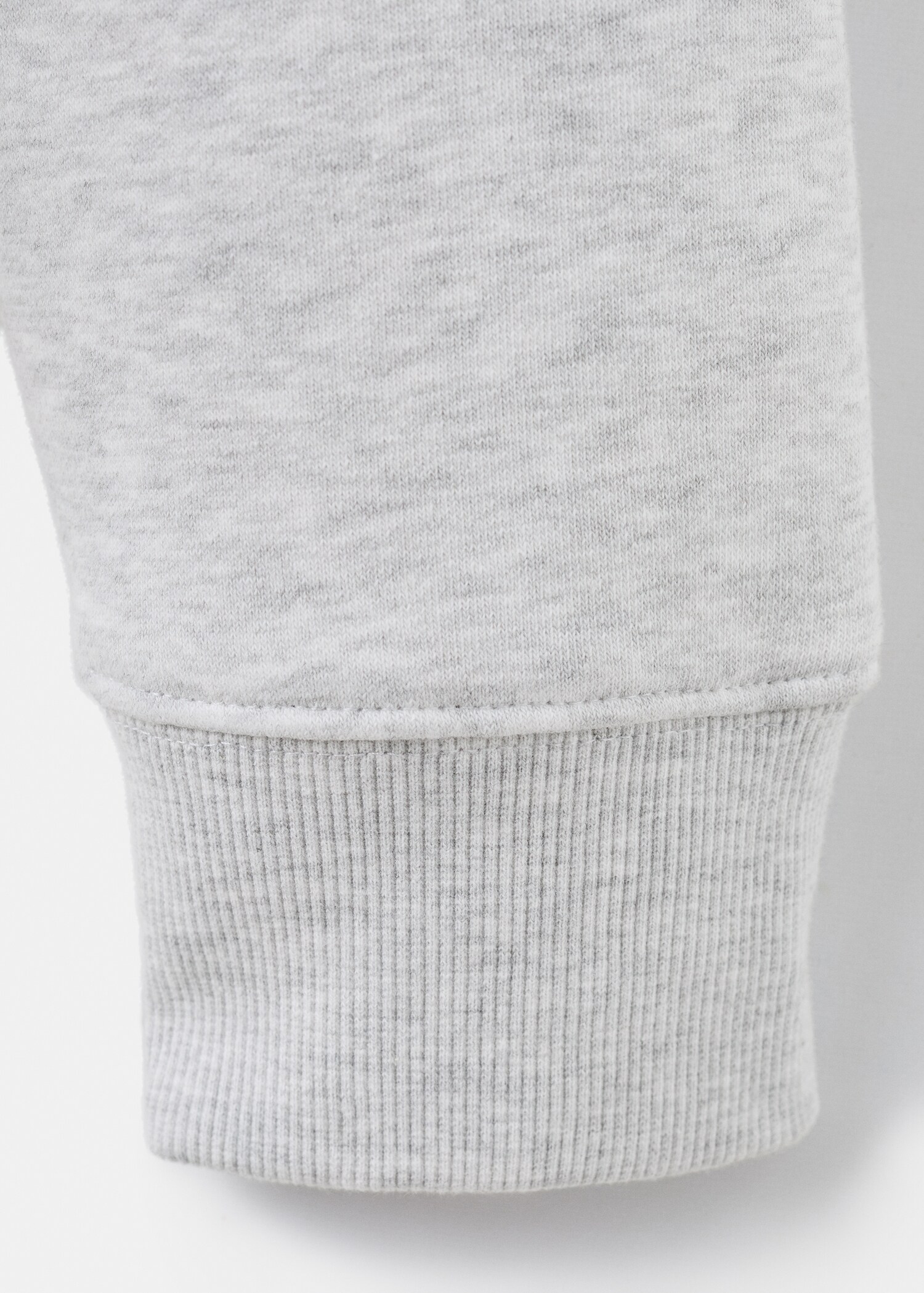 Regular-fit cotton sweatshirt with zip - Details of the article 0