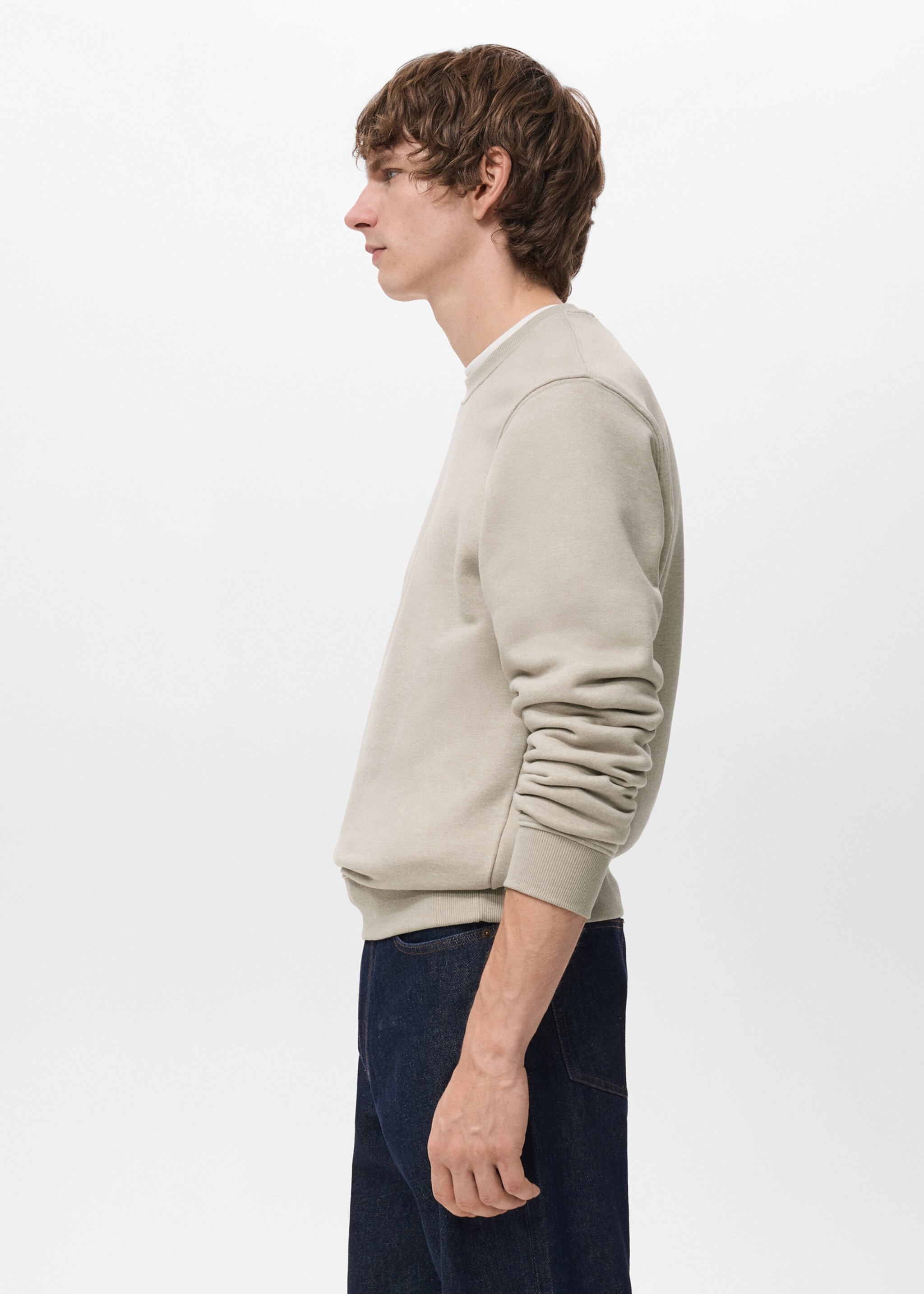 Sweatshirt nola - Details of the article 2, Sand. Ref: 27021266-00.