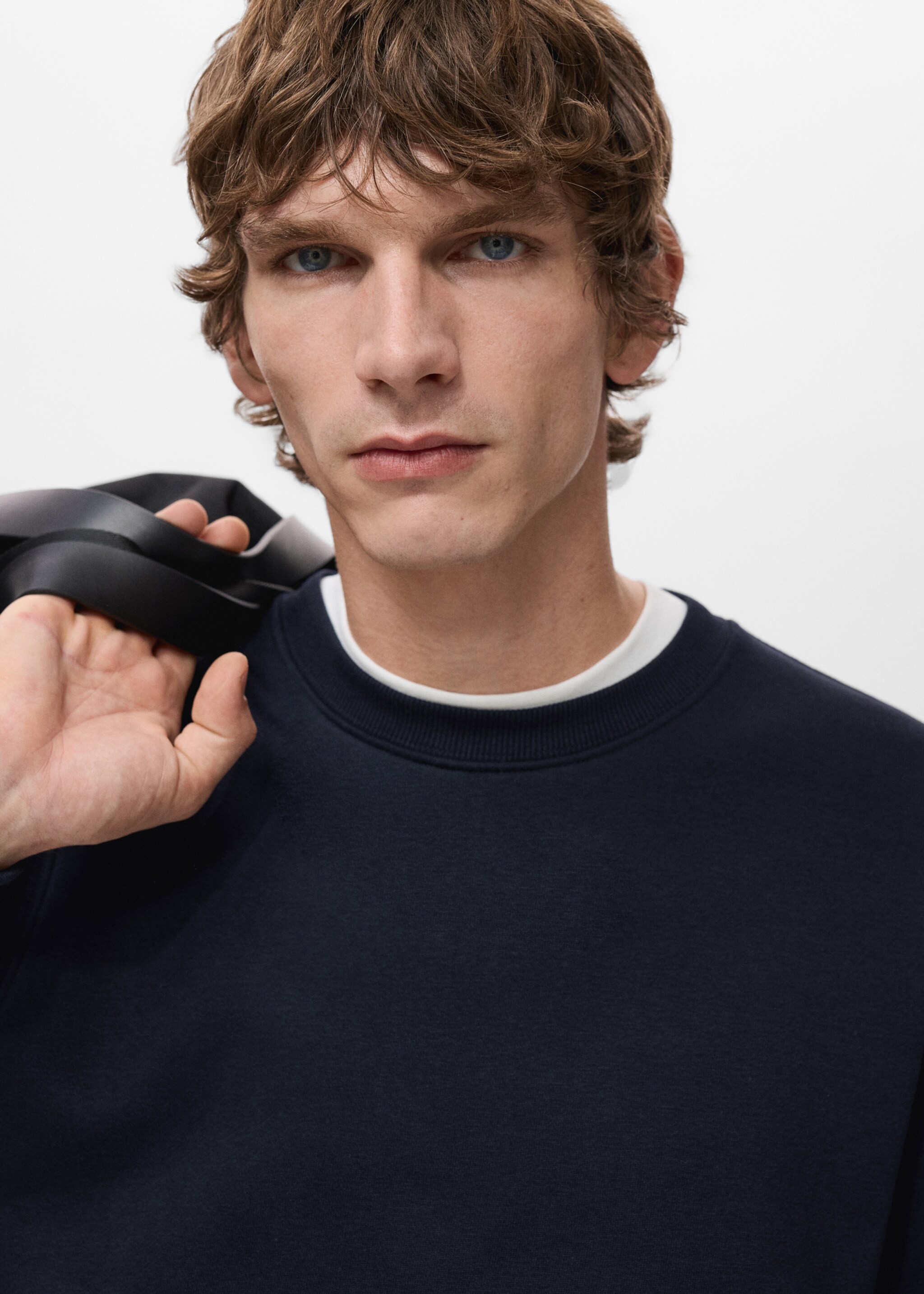 Sweatshirt nola - Details of the article 1, Navy. Ref: 27021266-00.