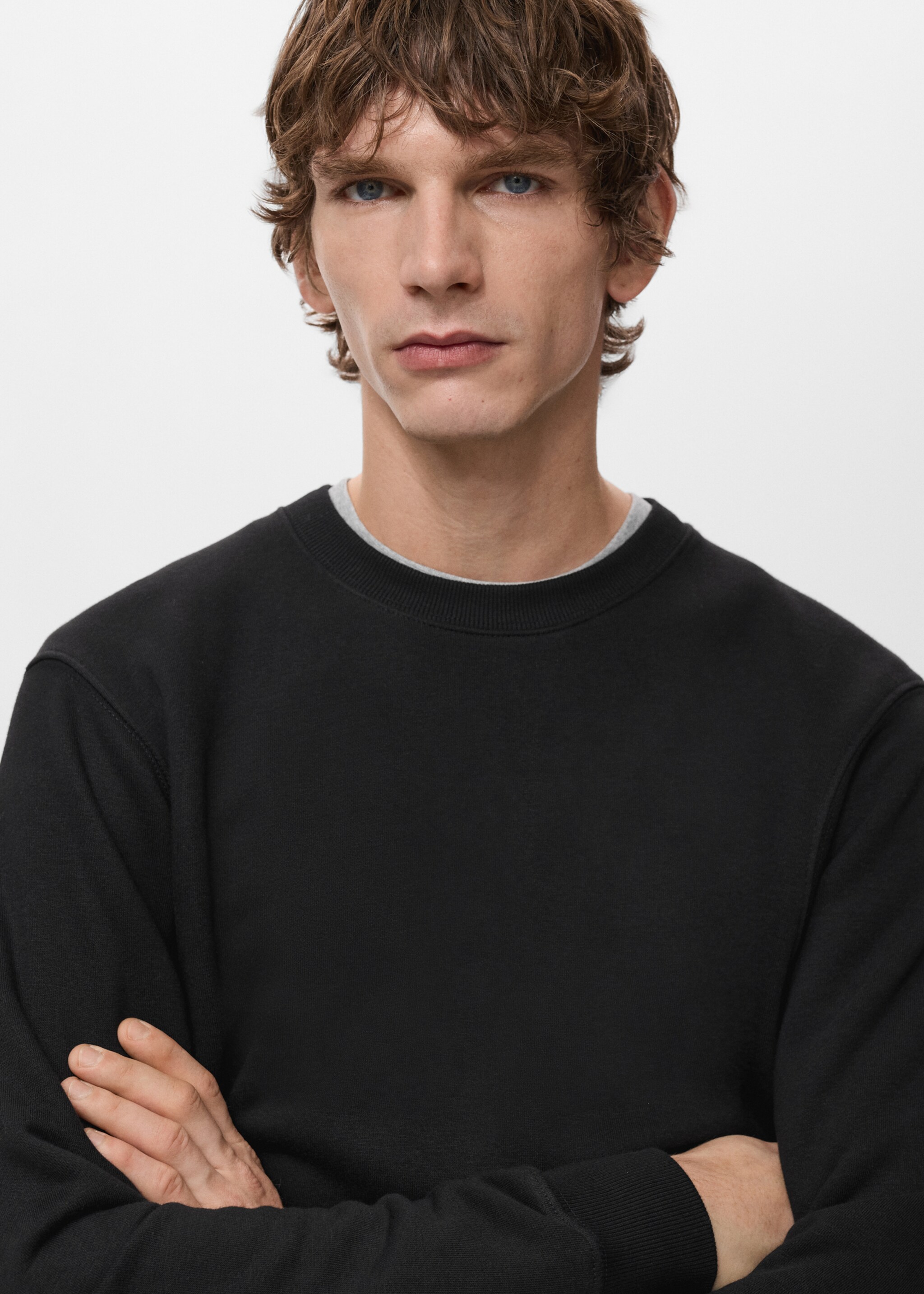 Sweatshirt nola - Details of the article 1, Black. Ref: 27021266-00.