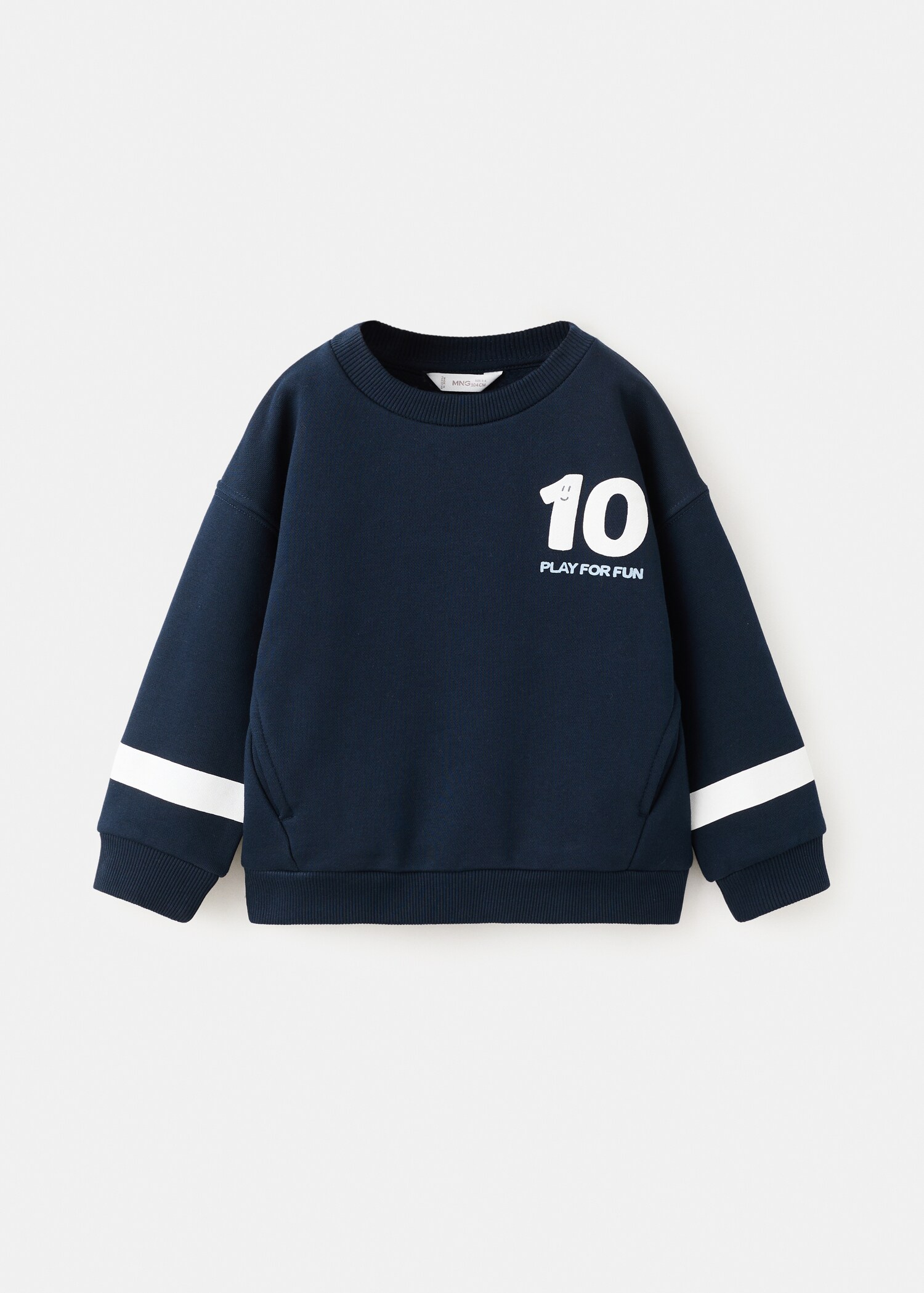 Sweat-shirt coton imprimé - Article sans modèle