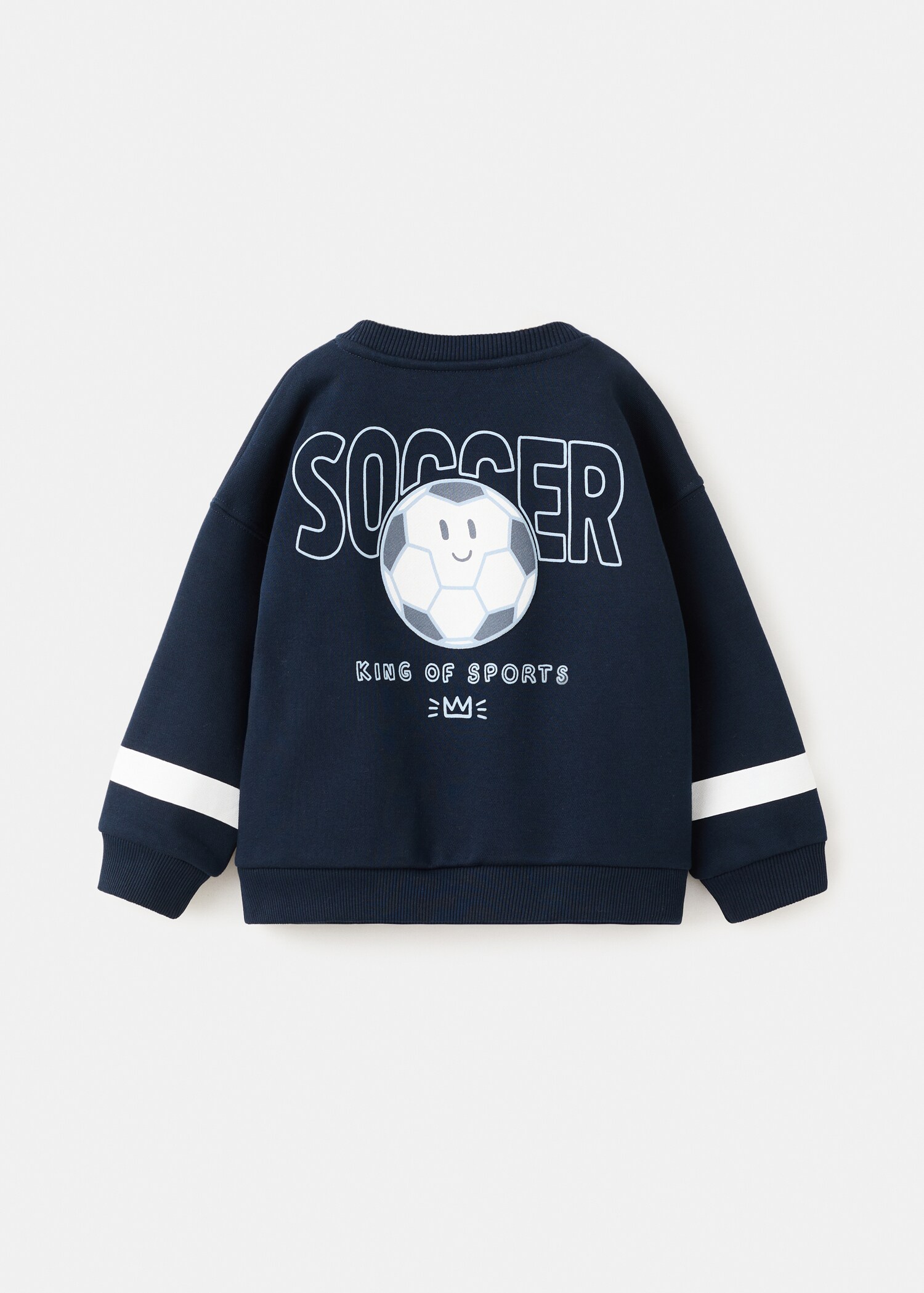 Sweat-shirt coton imprimé - Verso de l’article