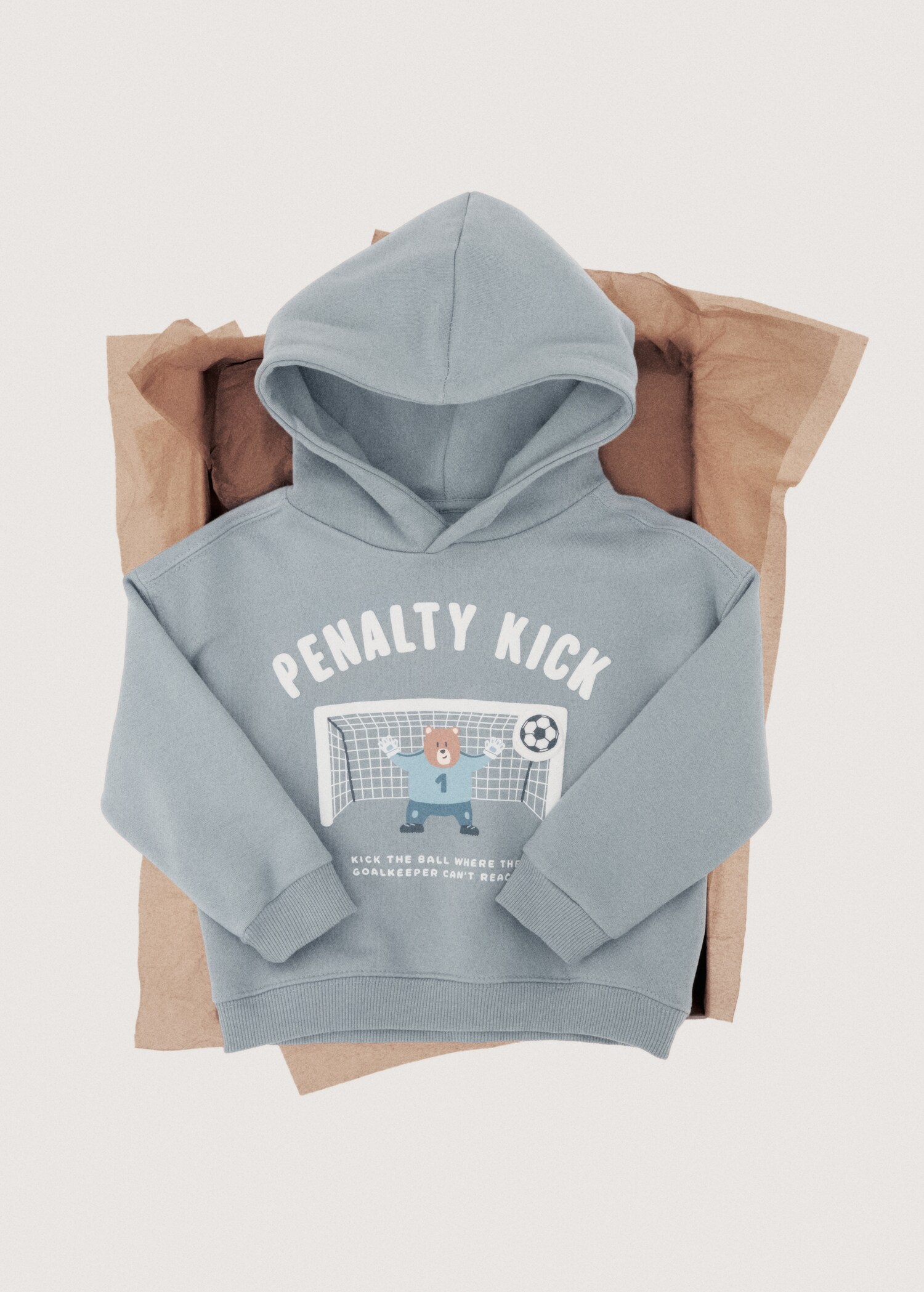 Gemustertes Kapuzen-Sweatshirt - Detail des Artikels 7