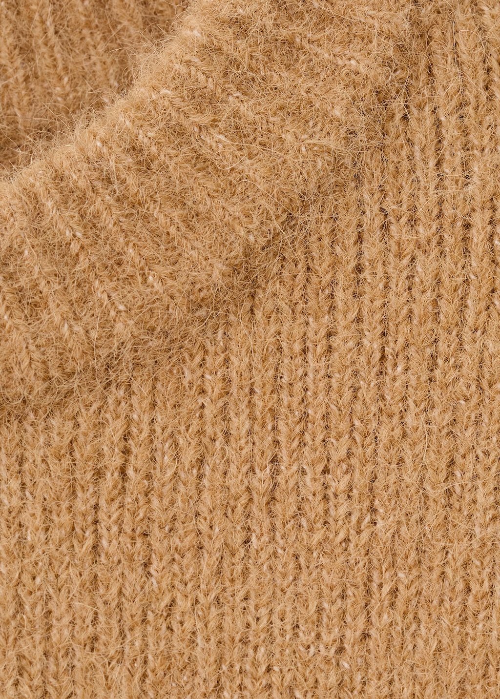 Alpaca-blend crew-neck sweater