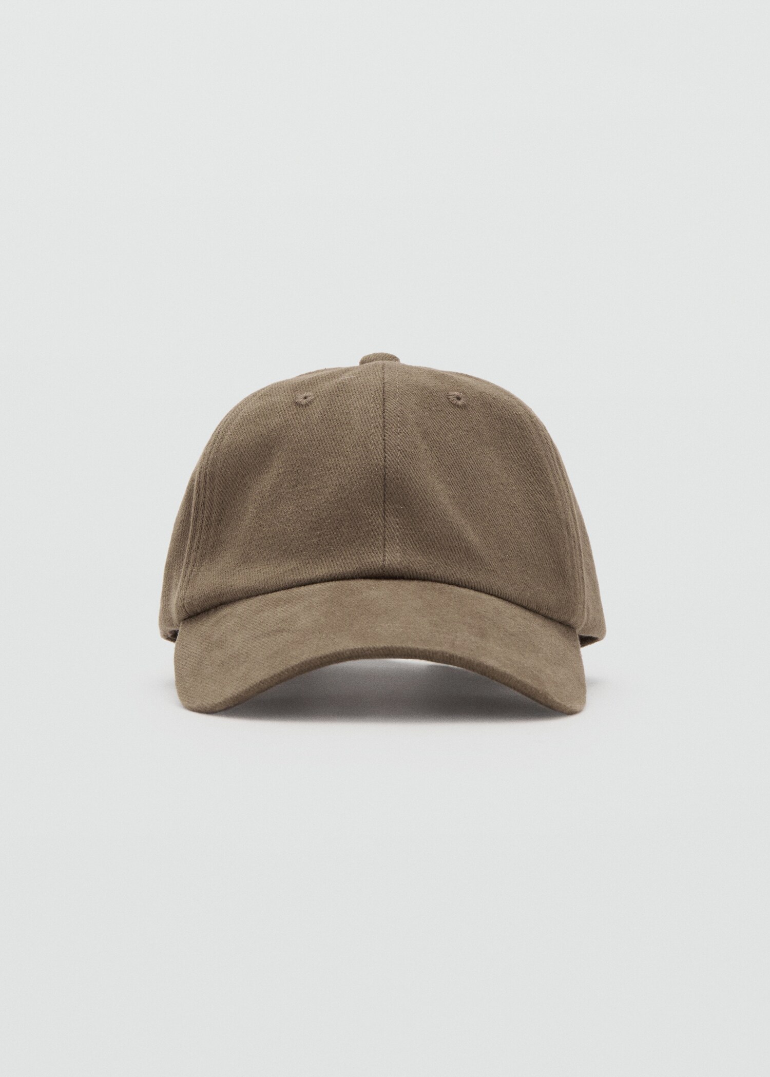 Cotton visor cap - Medium plane