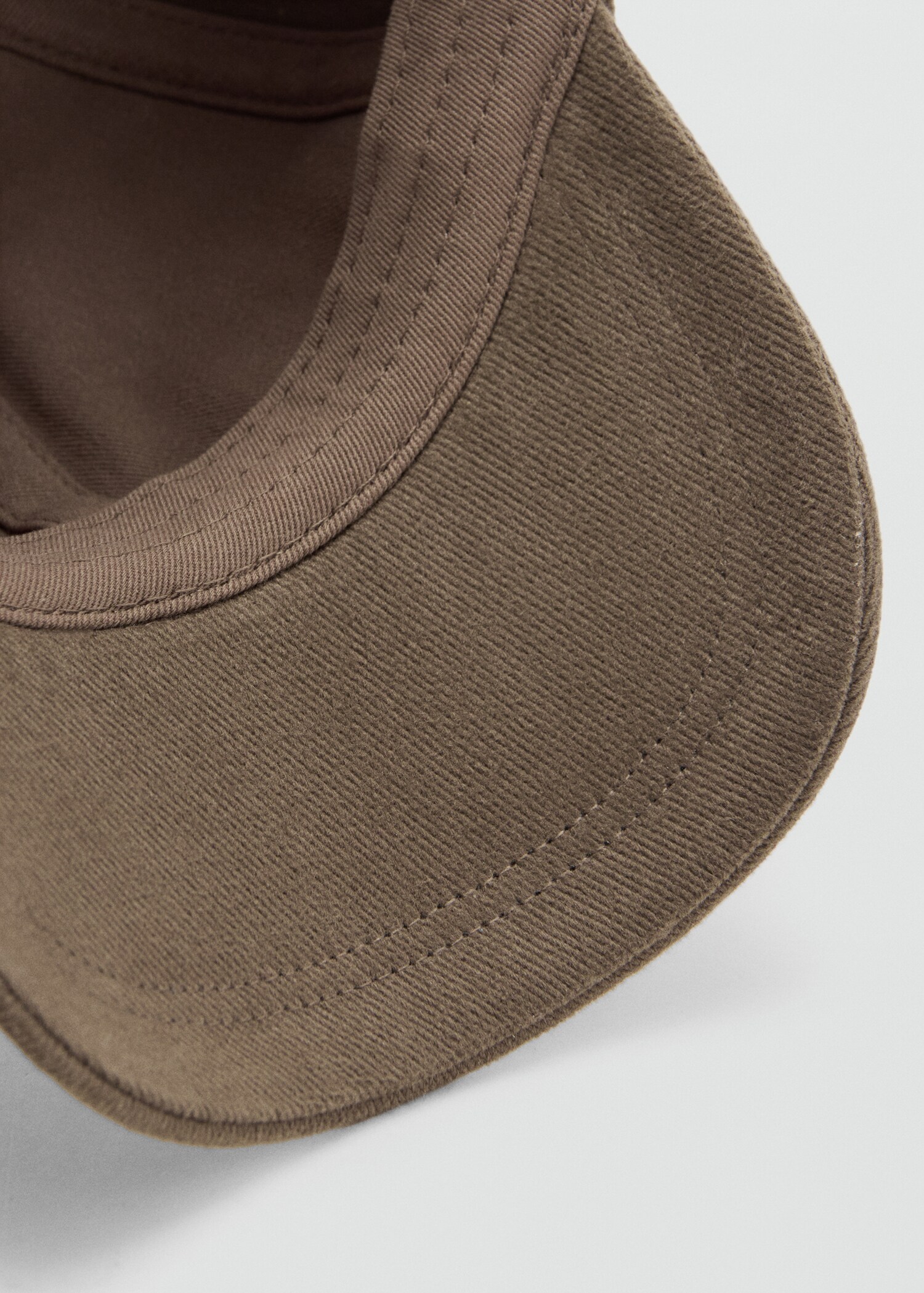 Cotton visor cap - Details of the article 2