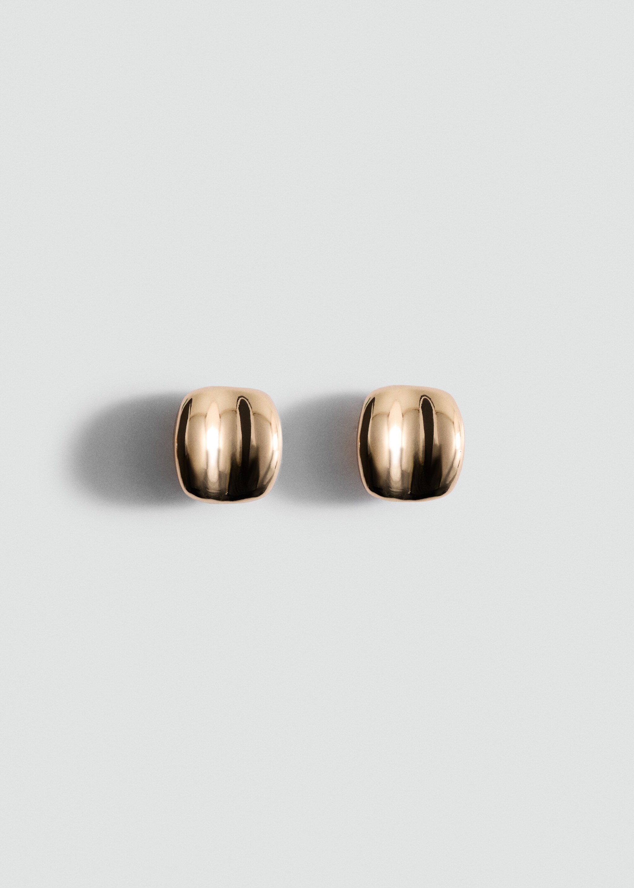 Relief earrings - Article without model, Gold. Ref: 27021284-00.