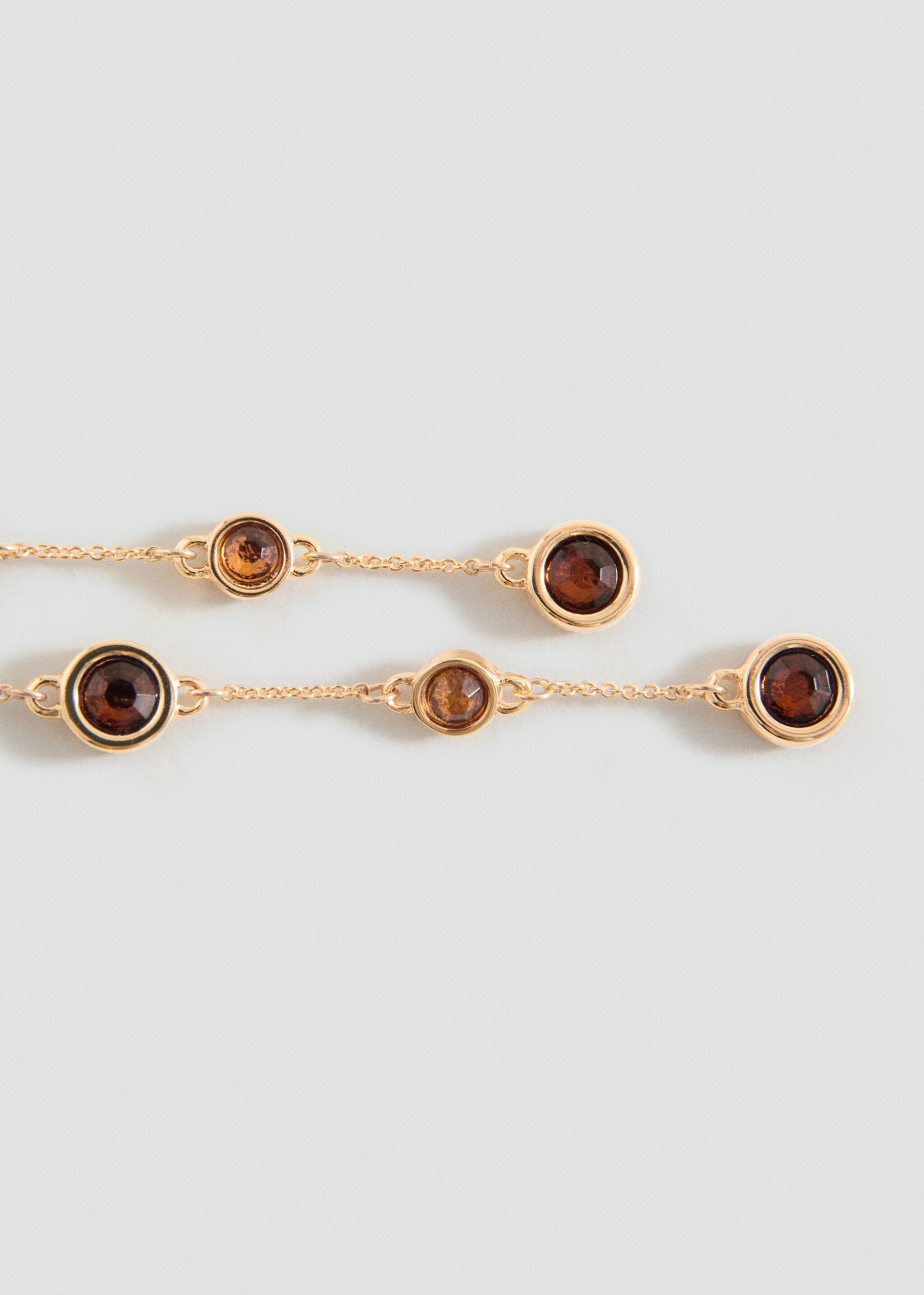 Boucles d'oreilles fil sphères - Détail de l'article 1, Or. Ref: 27021285-00.