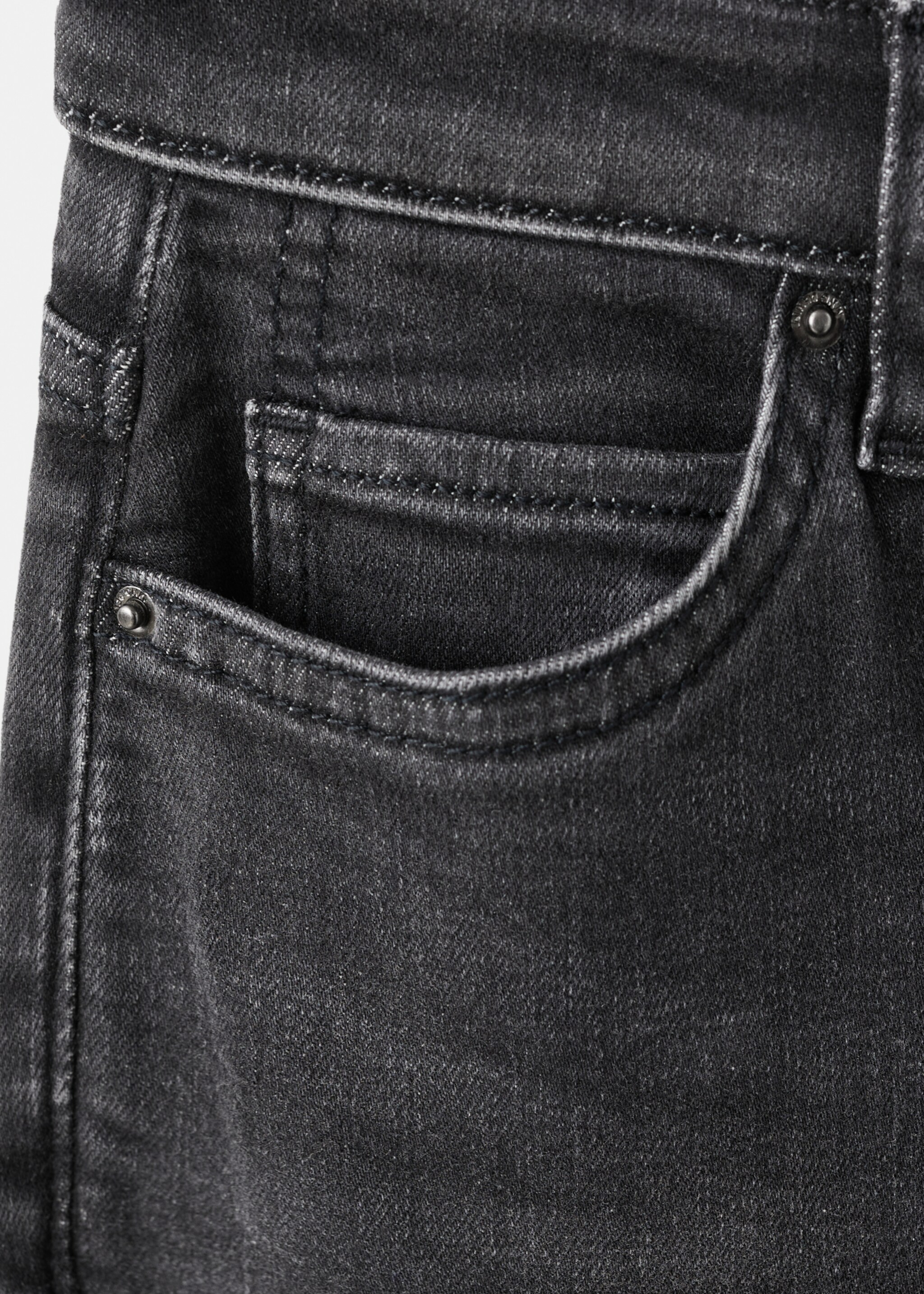 Mid-rise skinny jeans - Detail van het artikel 0, Open grijs. Ref: 27021287-00.