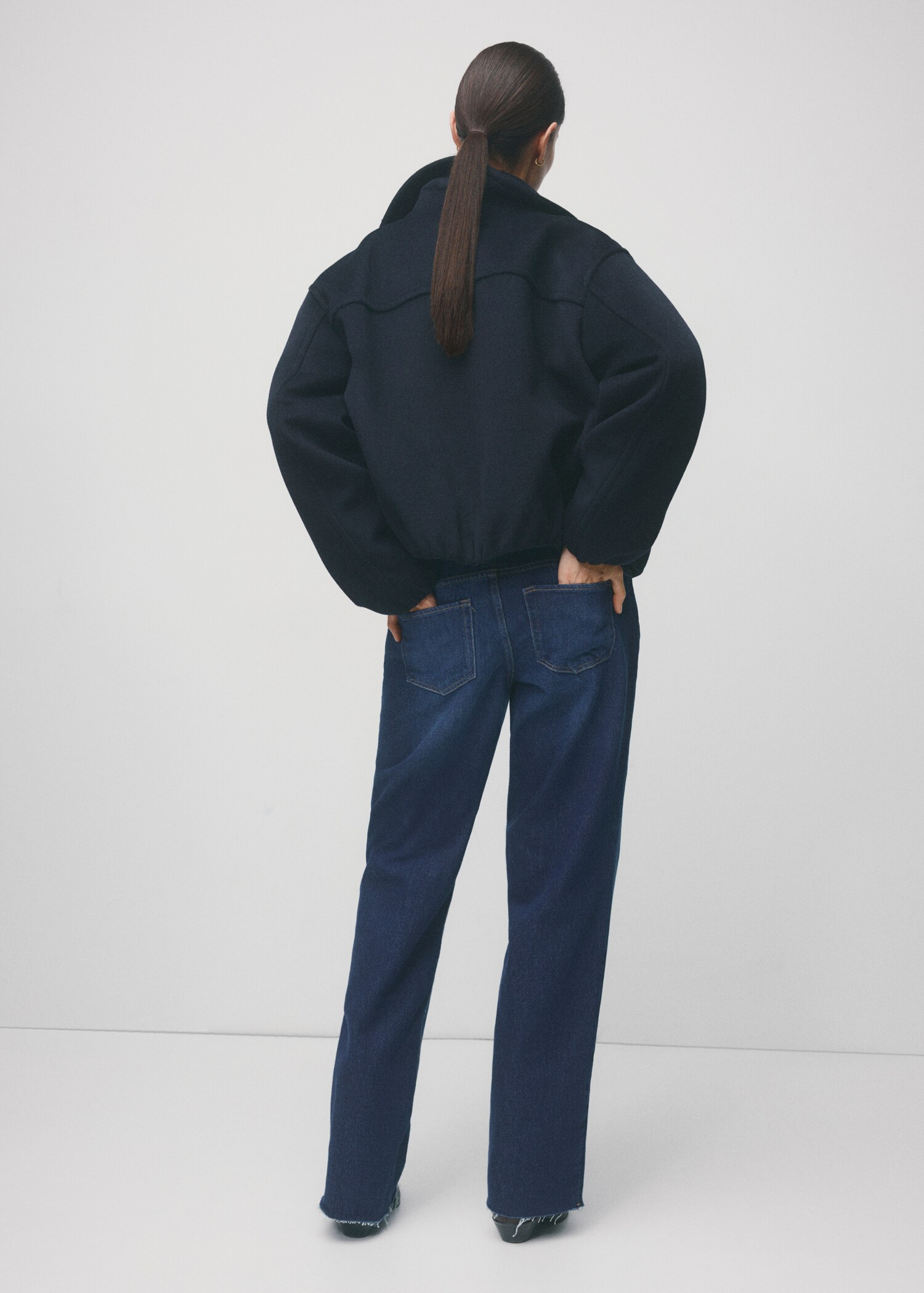 Wideleg zwangerschapsjeans - Achterkant van het artikel