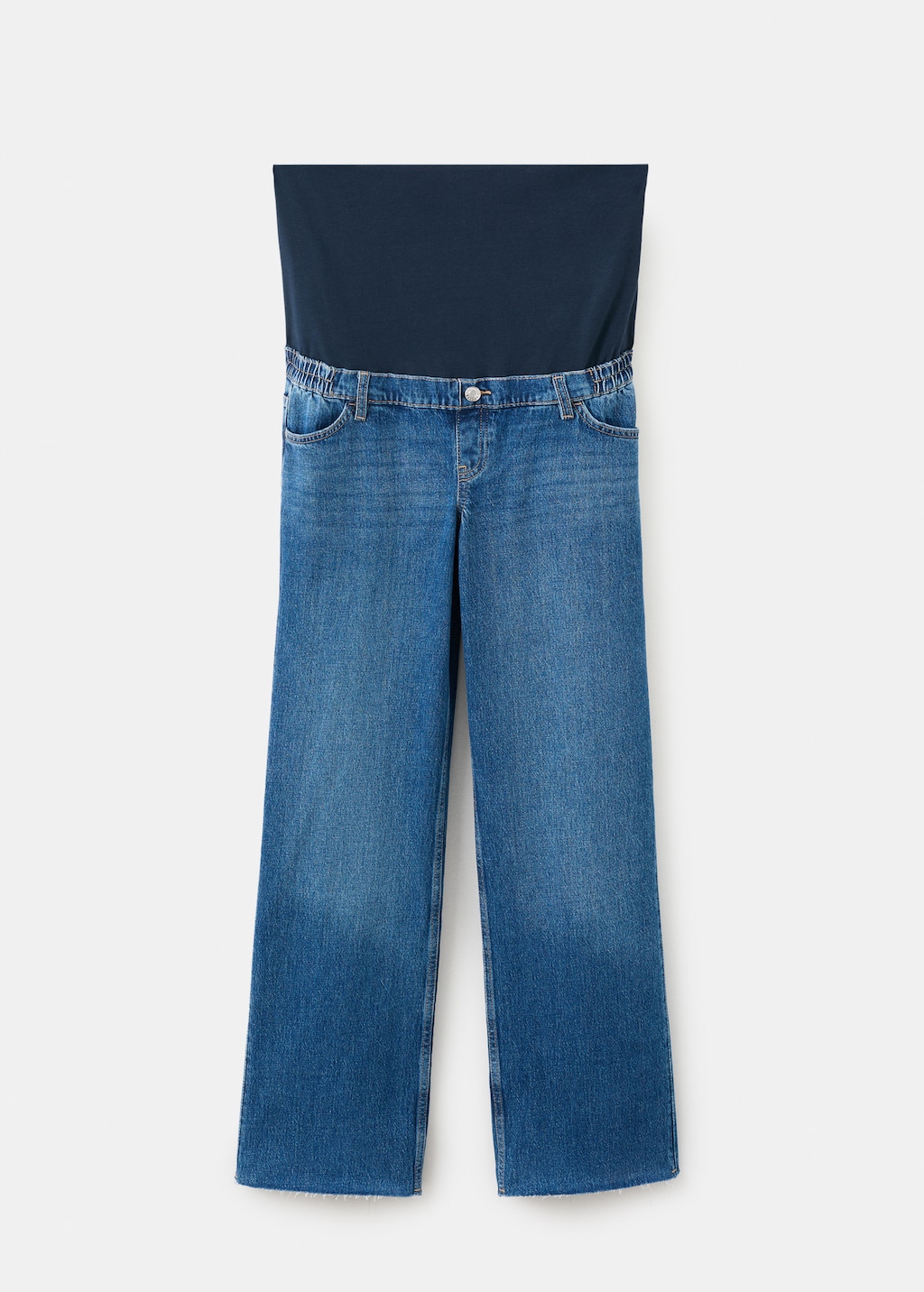 Wide leg maternity jeans - image 2