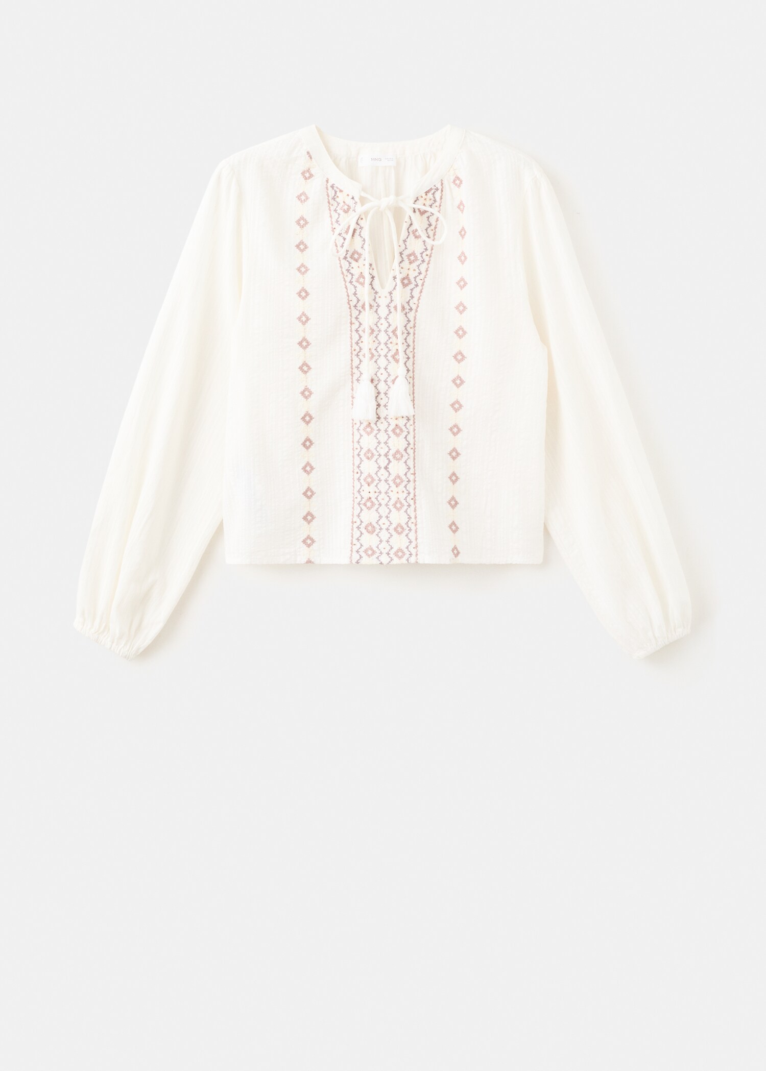 Beaded embroidered blouse - Article without model