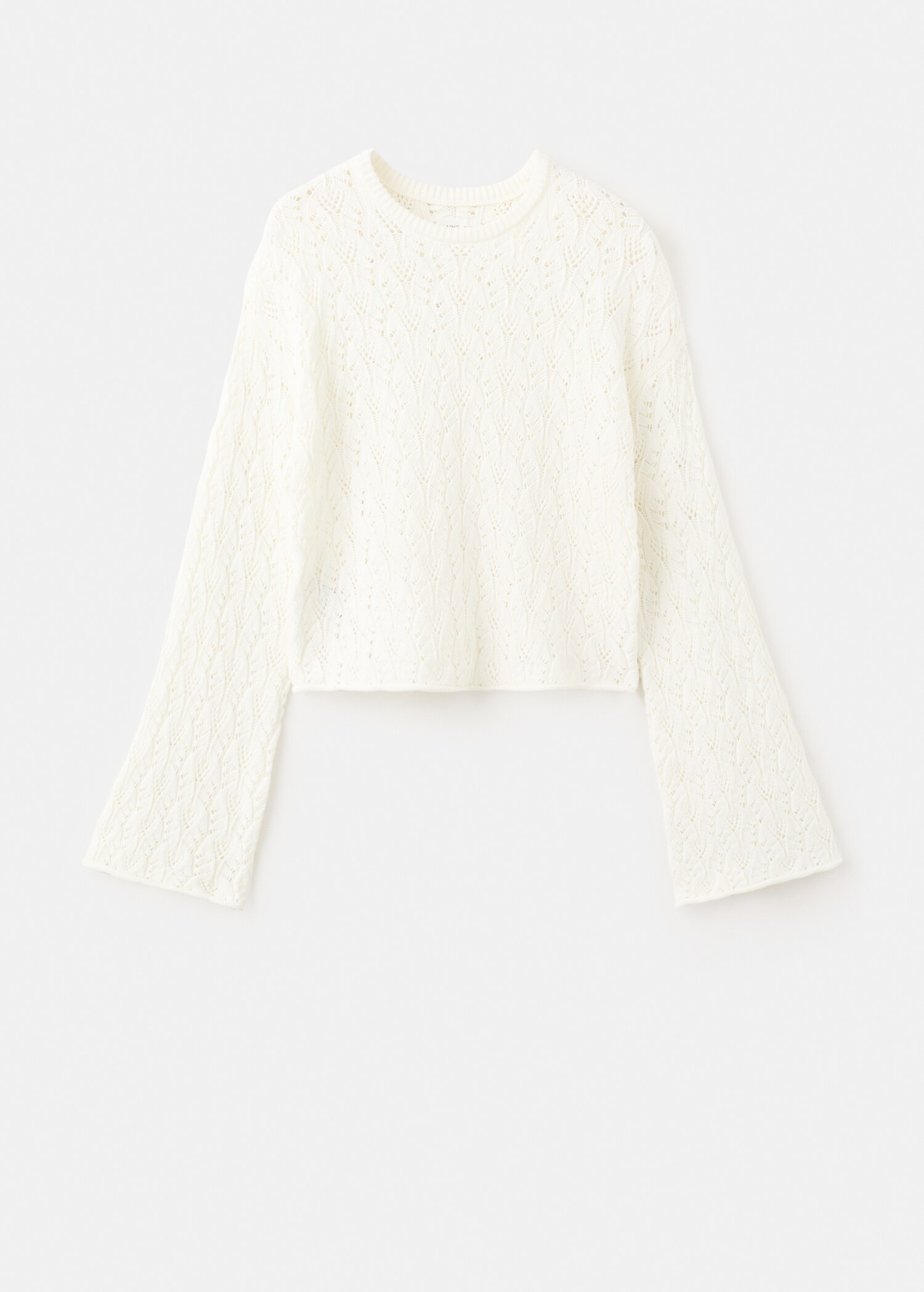 Pull en maille ajourée - Article sans modèle