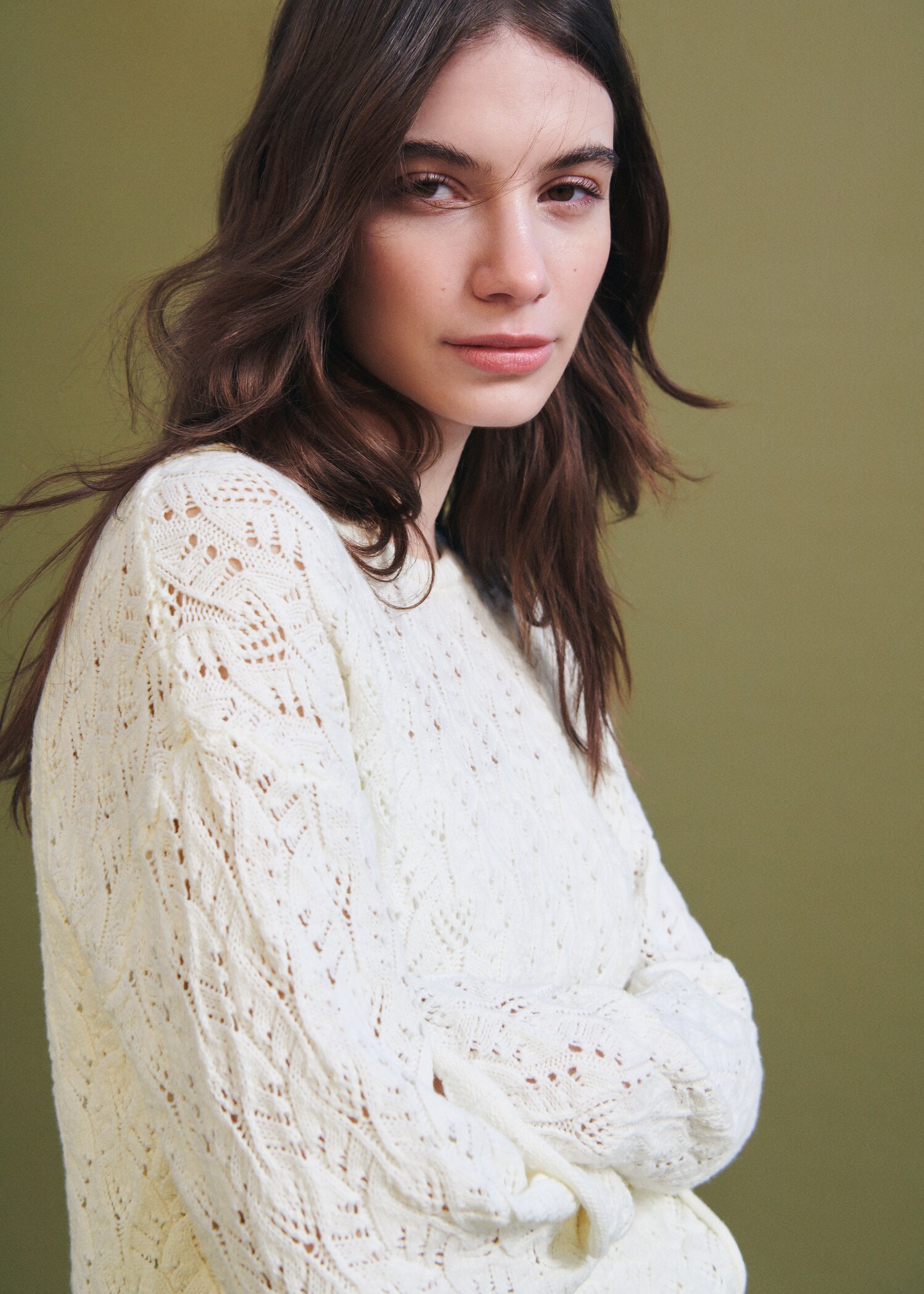 Openwork knit sweater - Details of the article 5