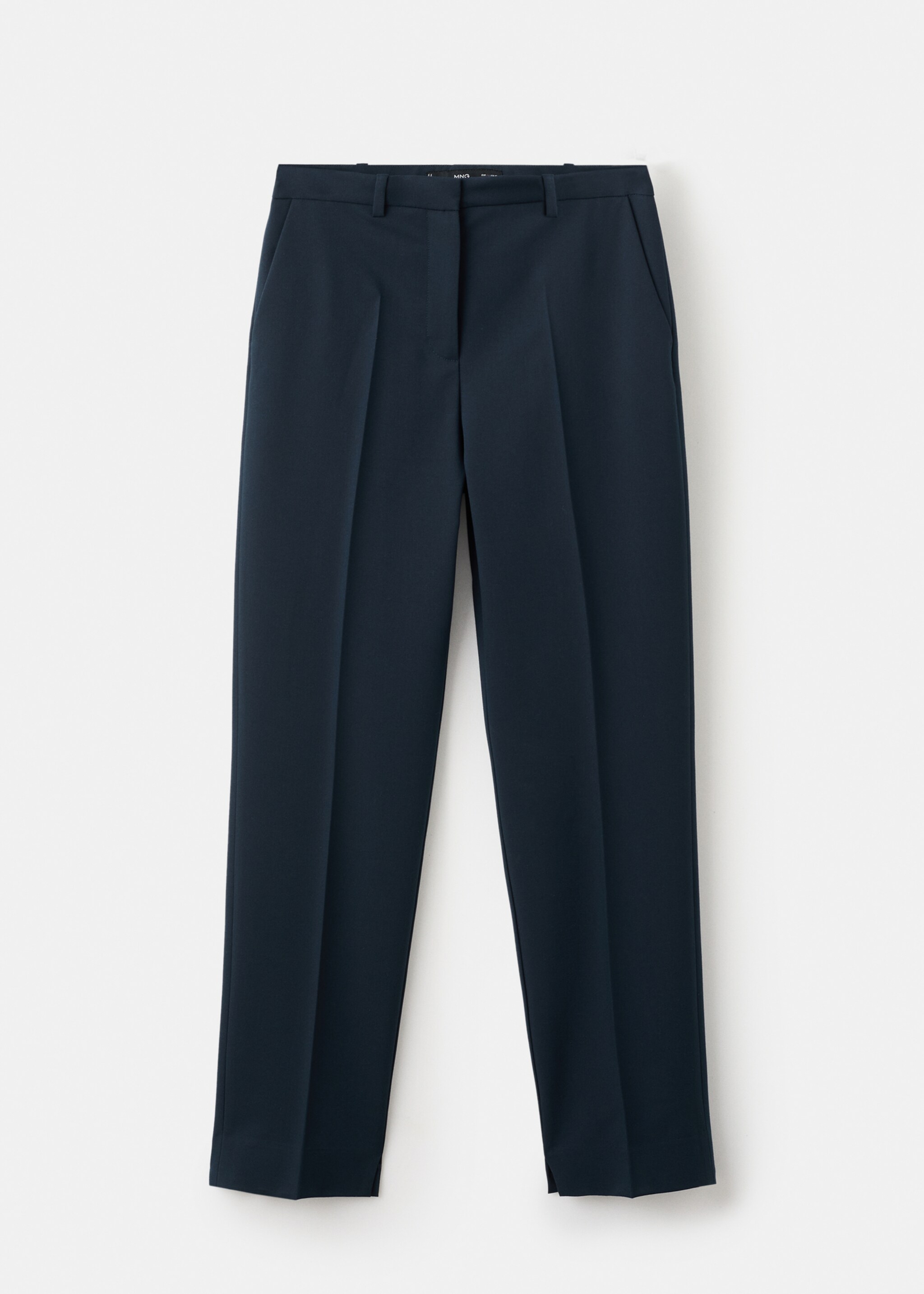 Straight suit trousers - Article without model, Dark Navy. Ref: 27021297-00.