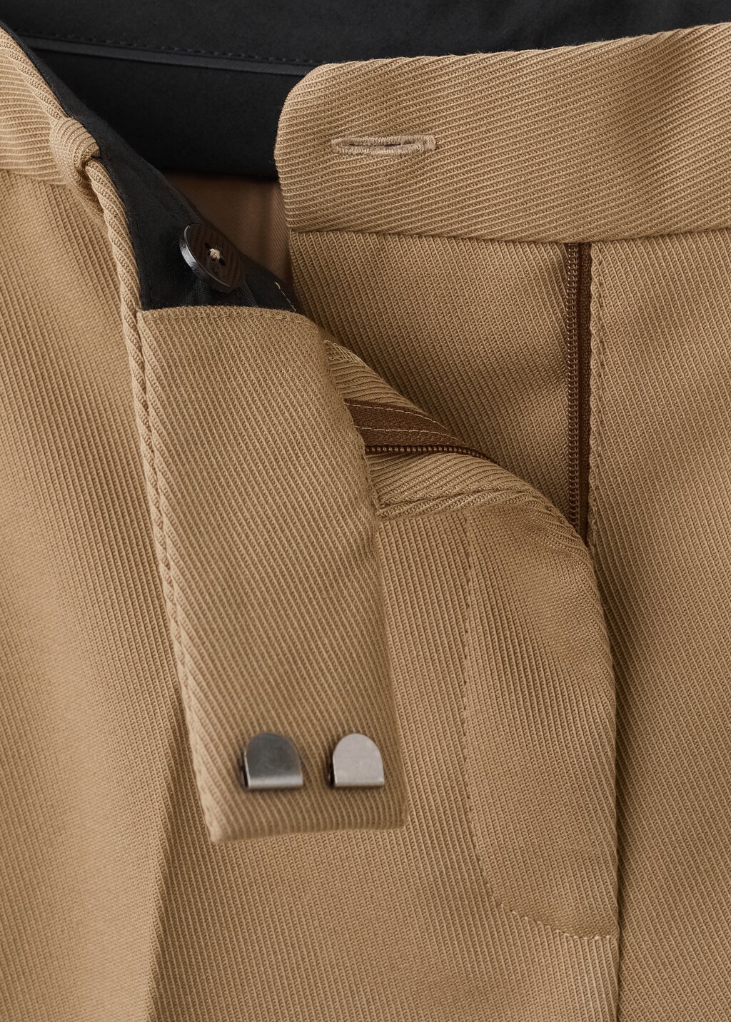Straight low-rise suit pants - image 5